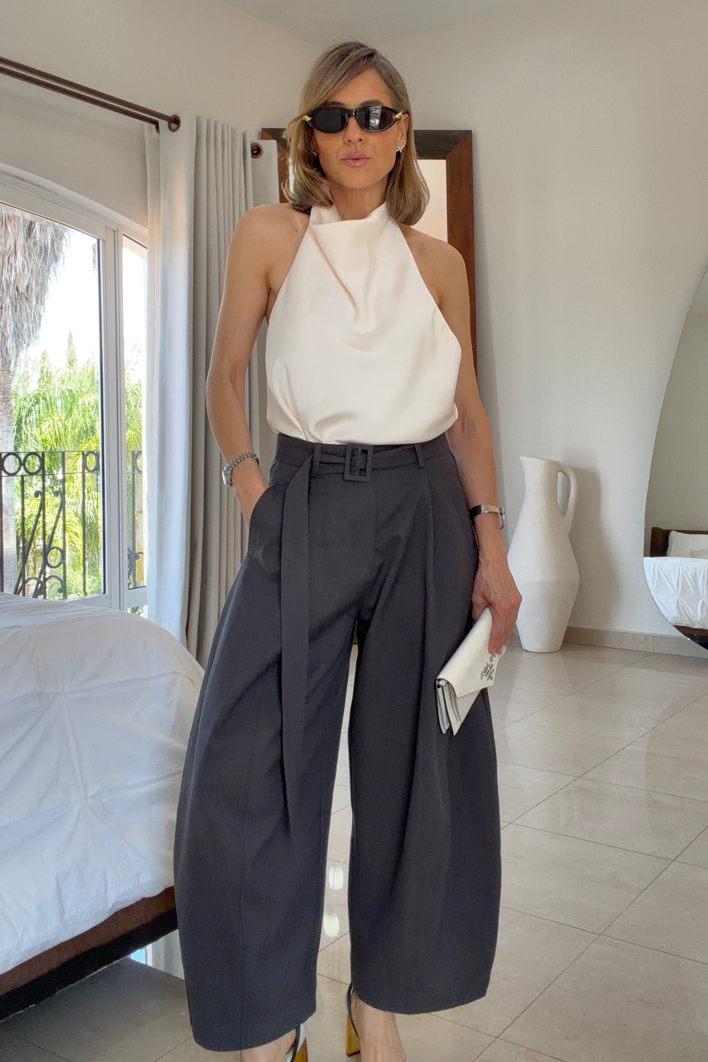 PANTALON HEBILLA FORRADA