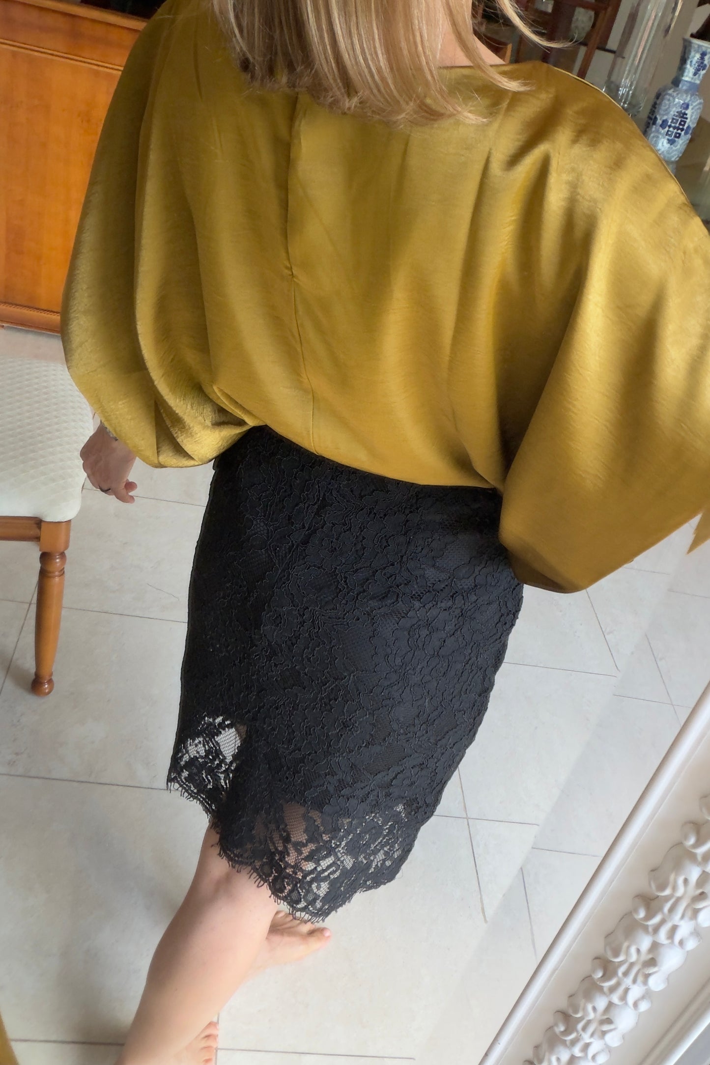 FALDA ENCAJE