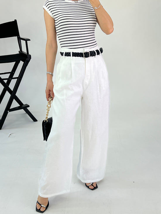 PANTALON CINTO TRENZADO