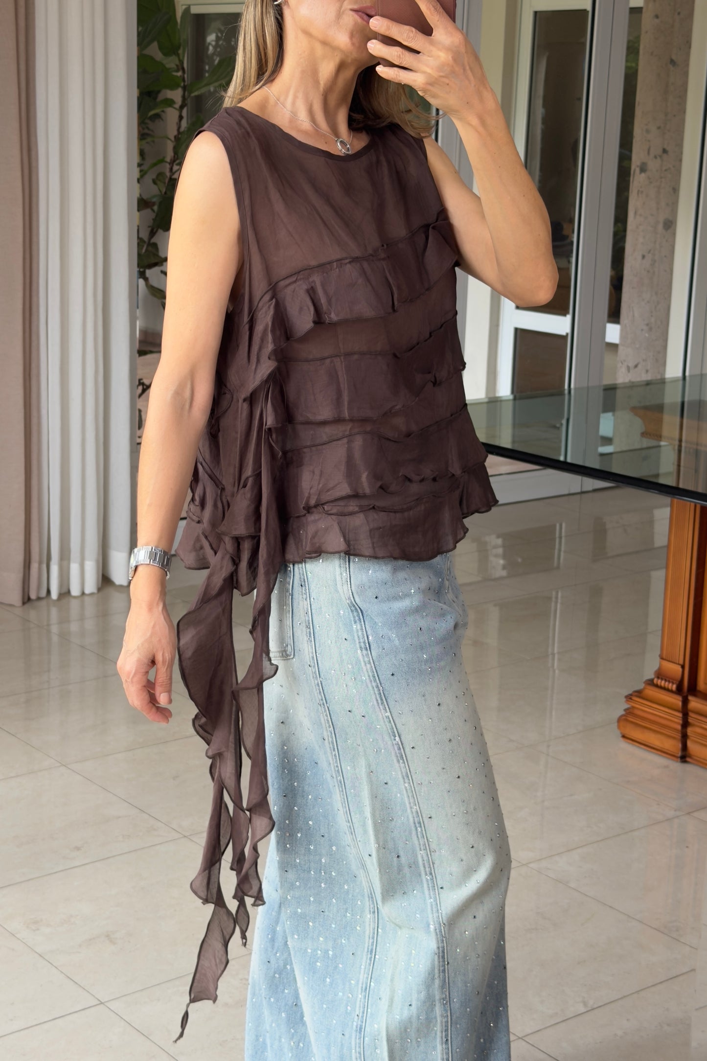 BLUSA CAPAS ASIMETRICAS