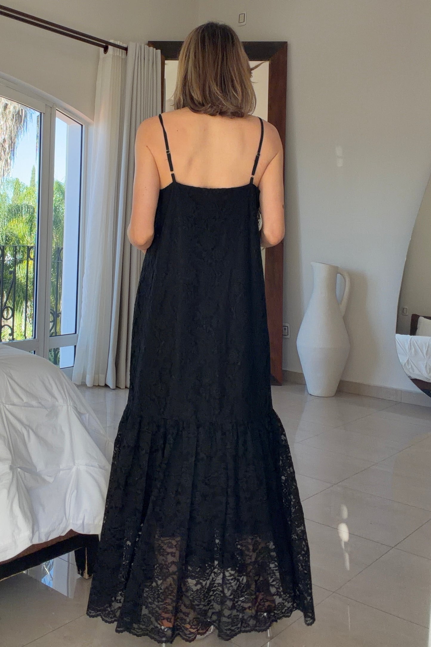 VESTIDO ENCAJE