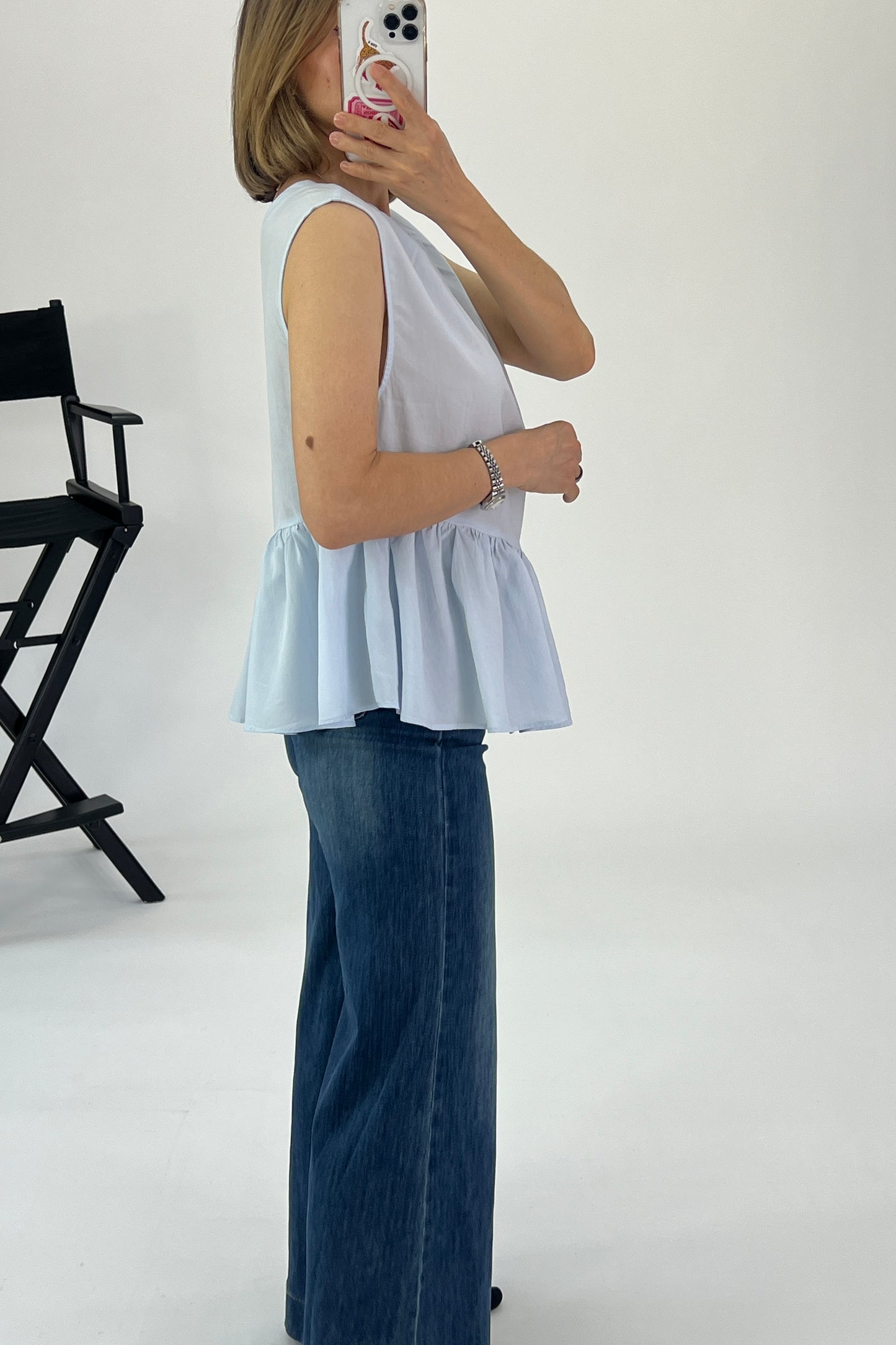 BLUSA BAJO IRREGULAR