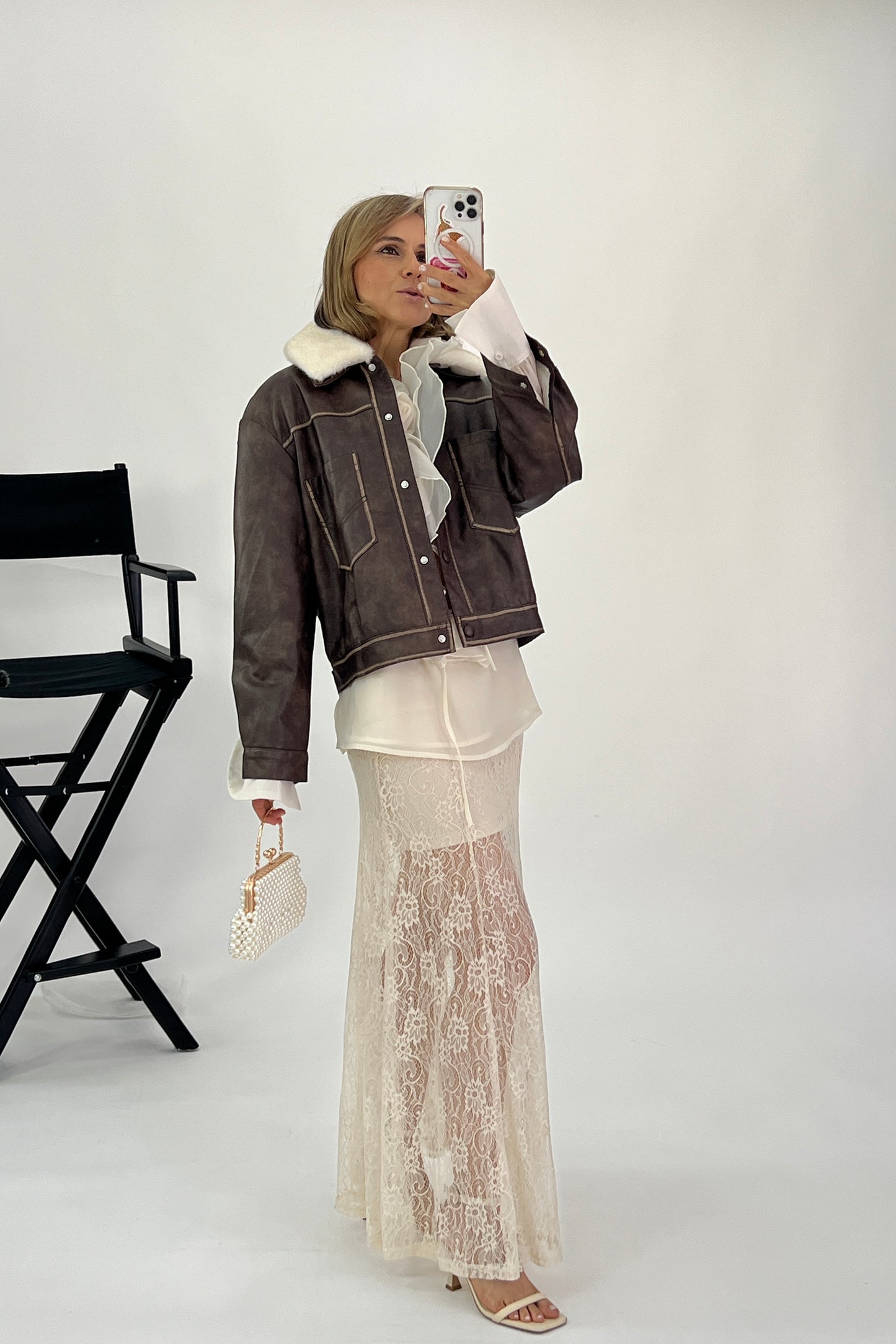 VINTAGE EFFECT JACKET