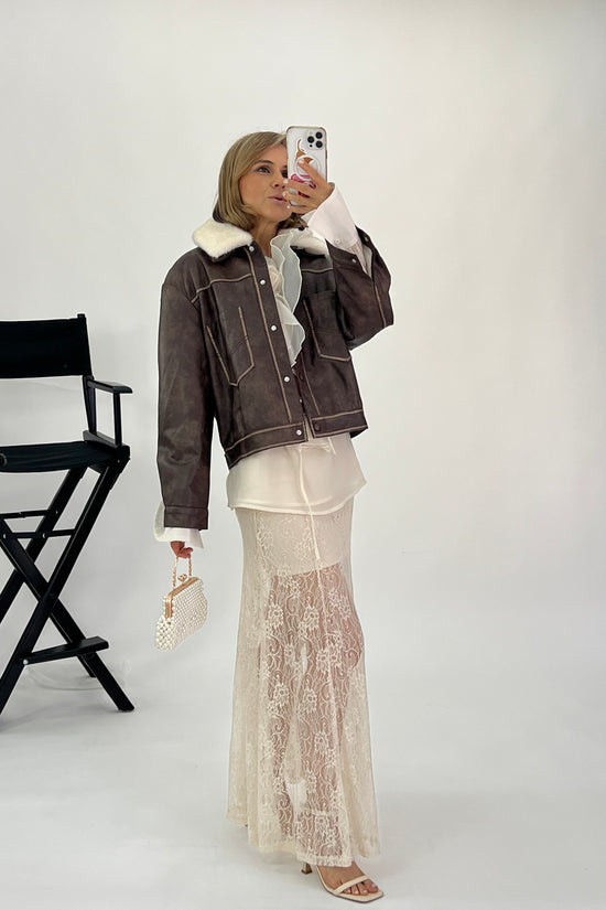 VINTAGE EFFECT JACKET