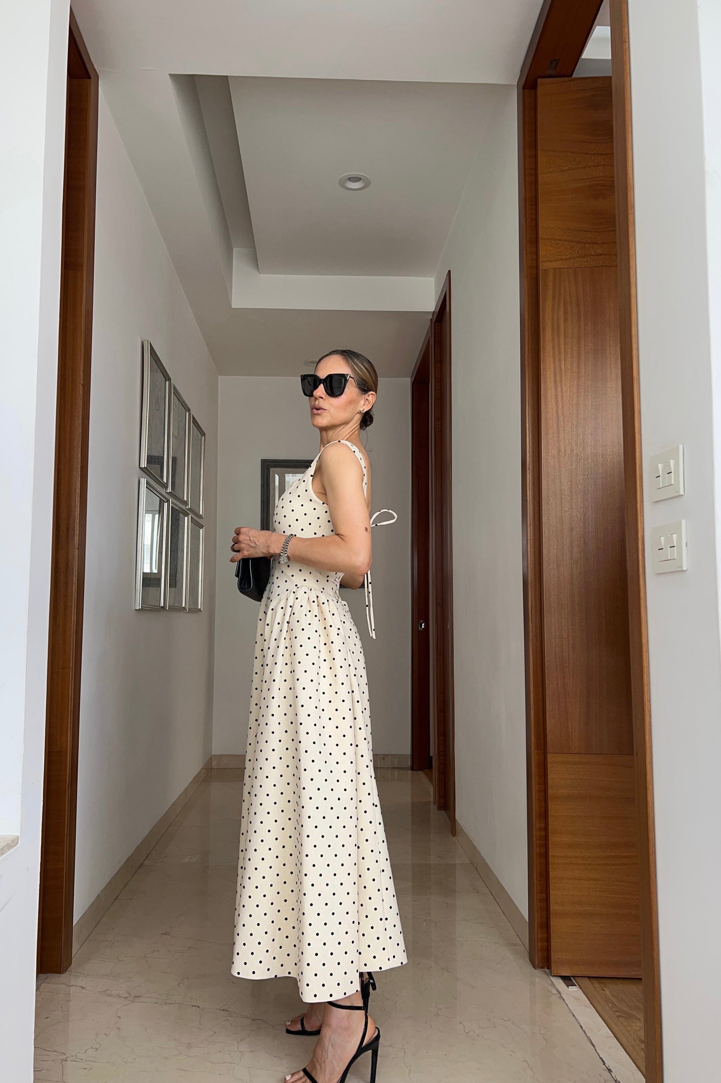 VESTIDO PUNTOS & CORSET