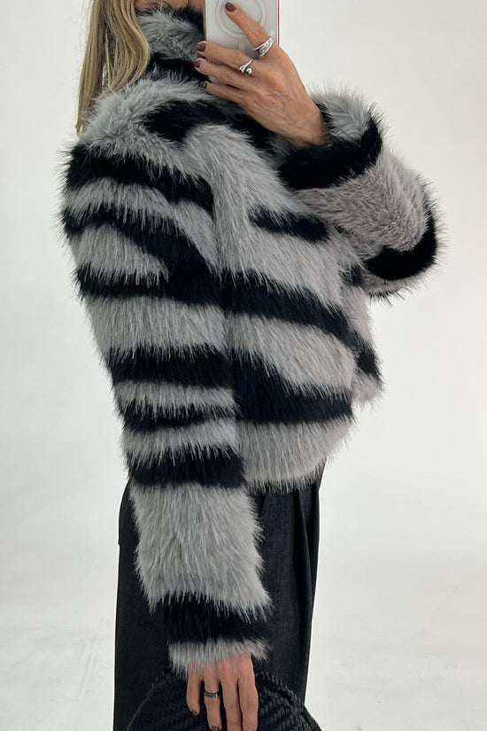 ZEBRA PRINT COAT