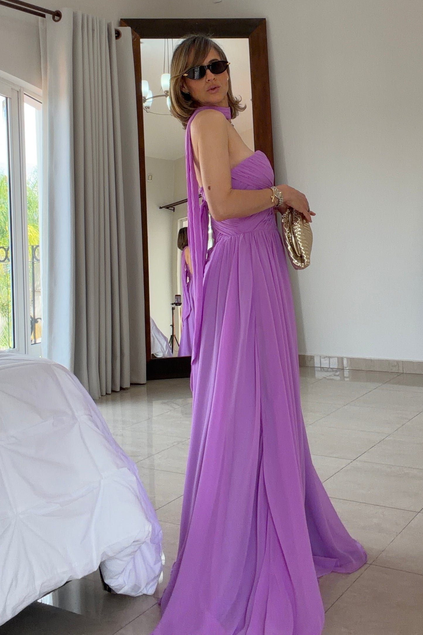VESTIDO STRAPLESS