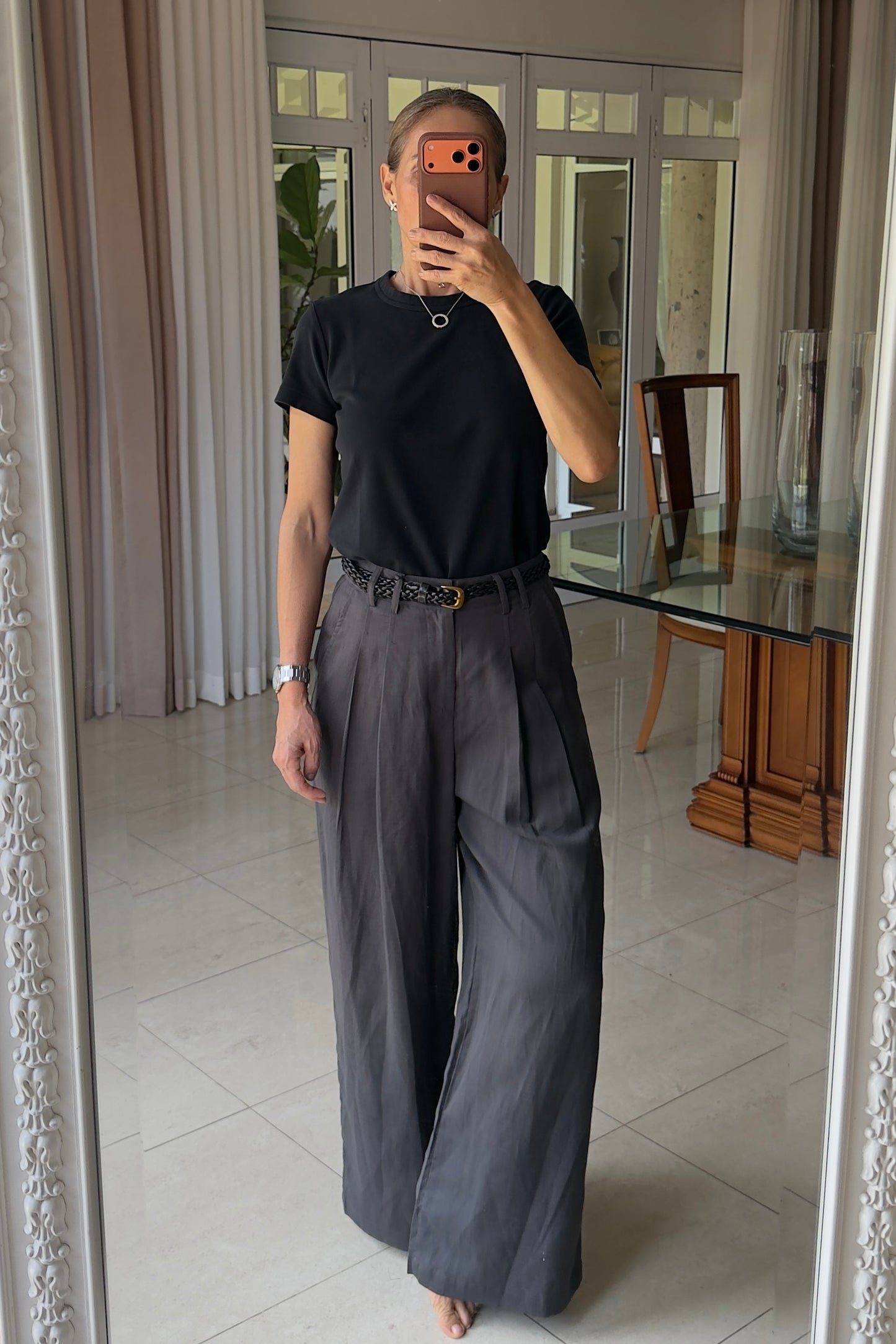PANTALÓN CINTÓ TRENZADO