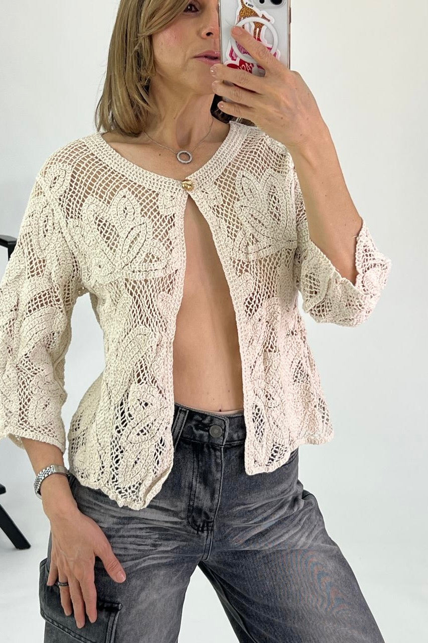 CARDIGAN CROCHET