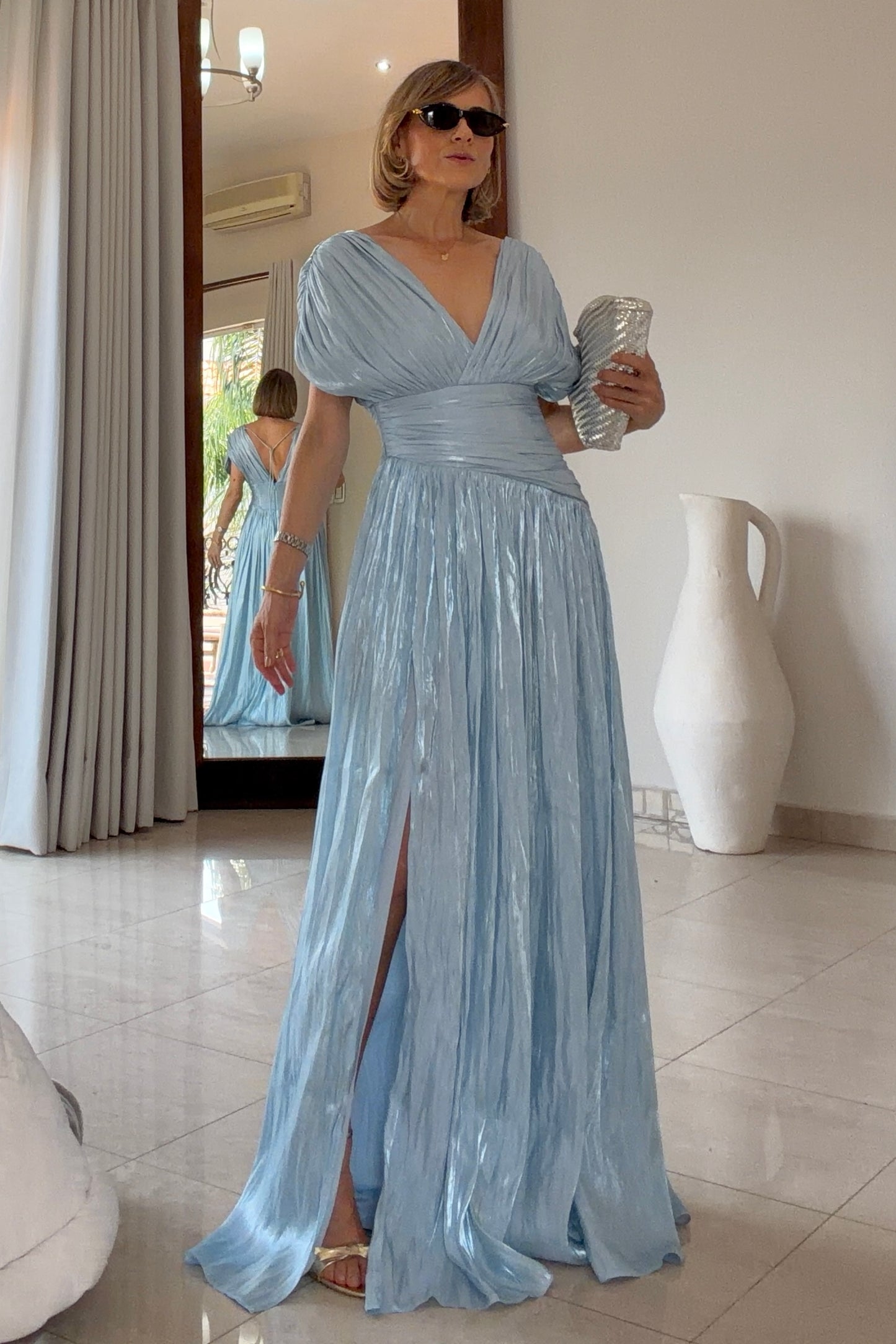 VESTIDO CORTE CINTURA