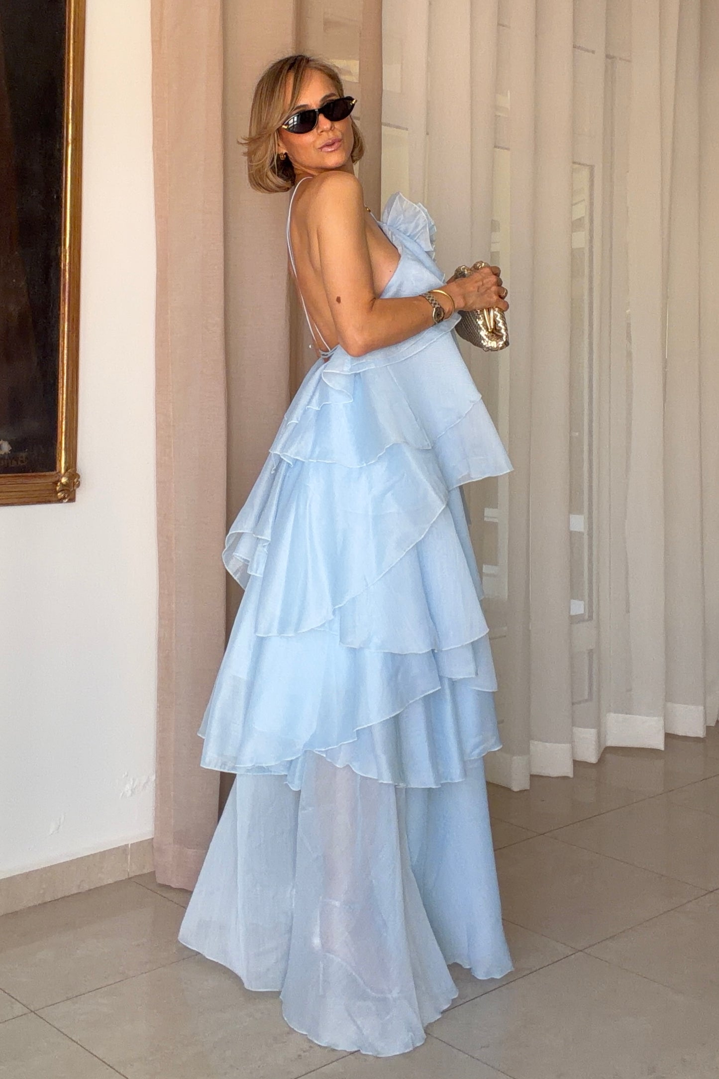 VESTIDO CAPAS IRREGULARES