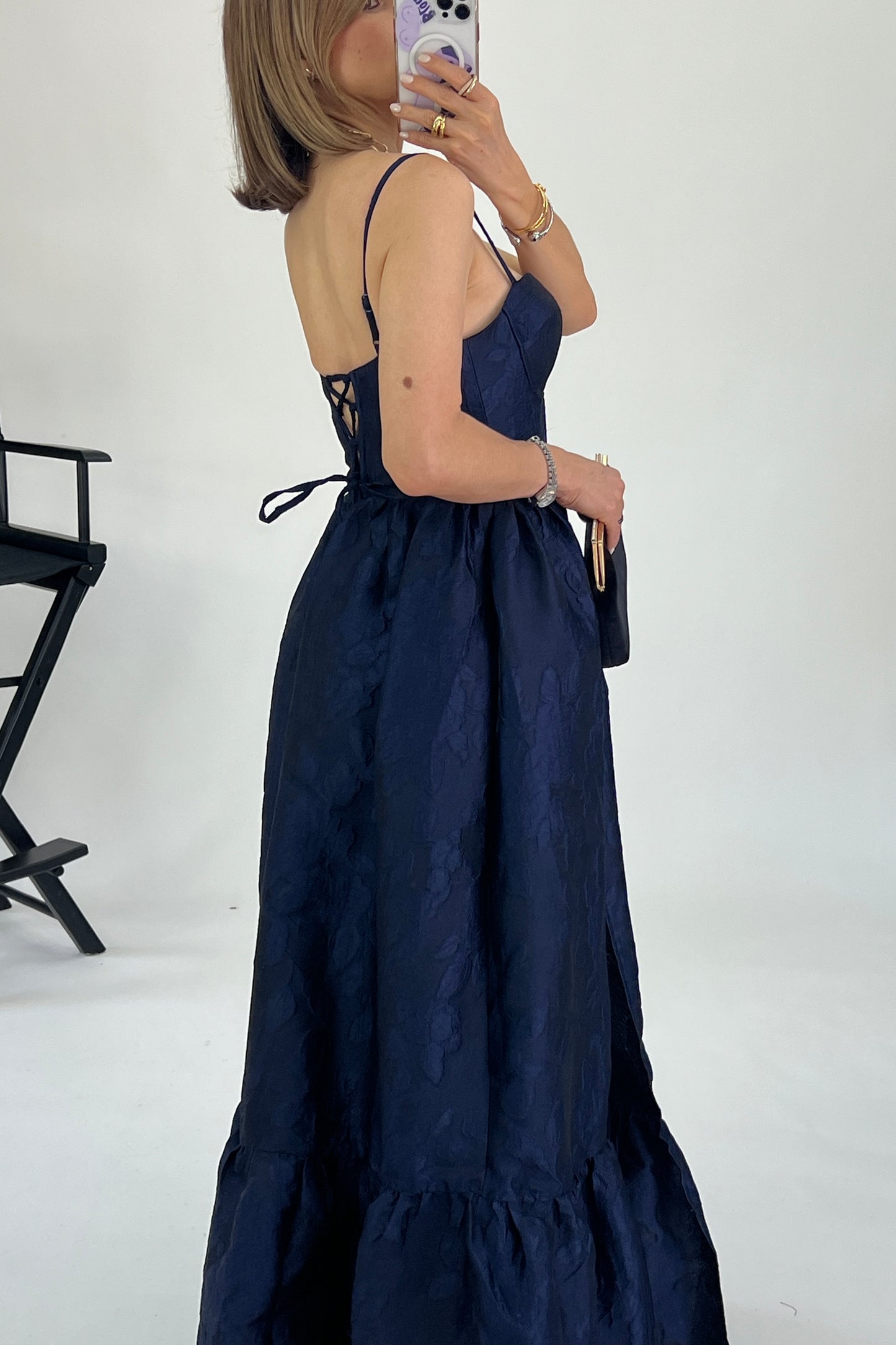 VESTIDO DETALLE EN TELA