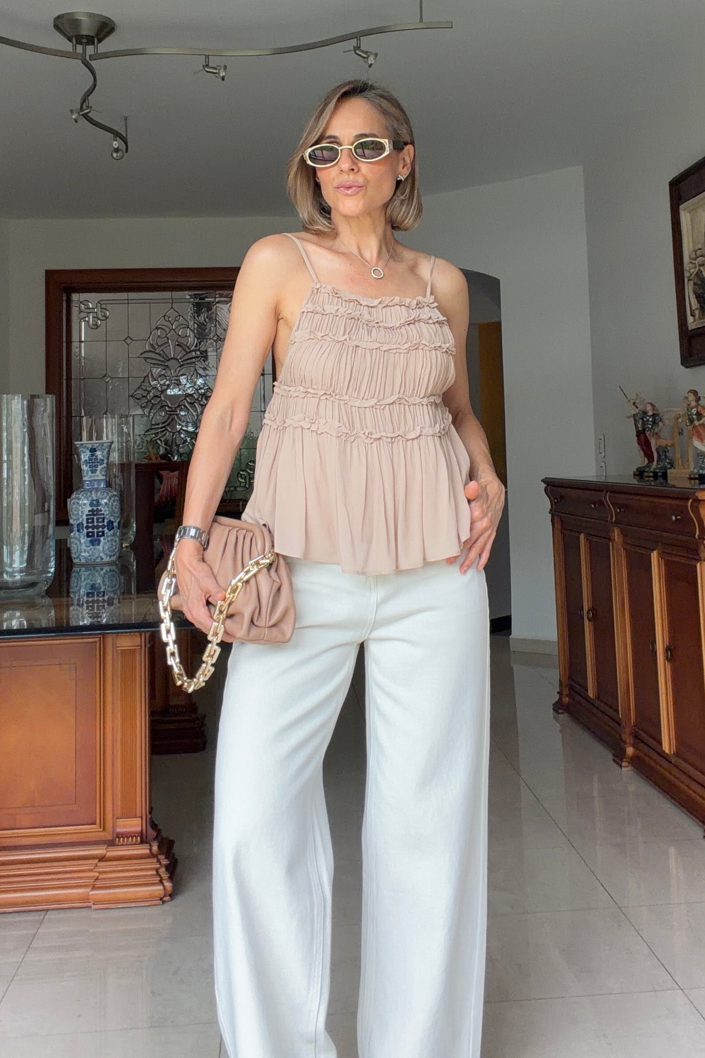 BLUSA FRUNCIDO