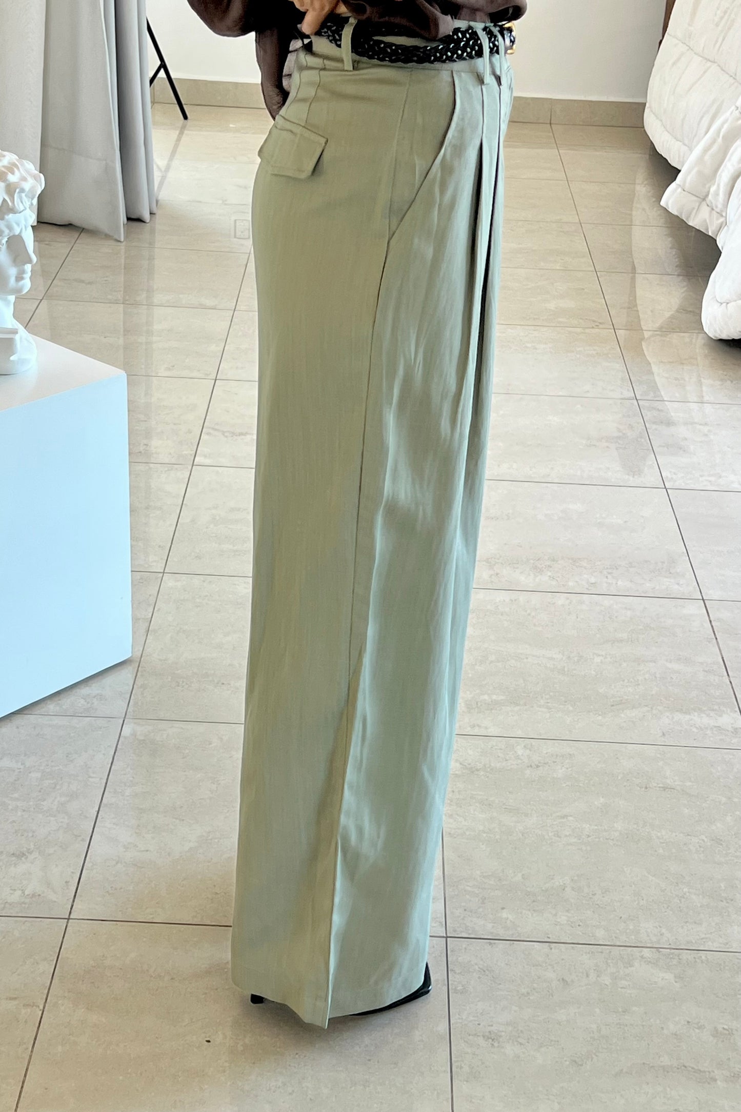 PANTALON CINTO TRENZADO