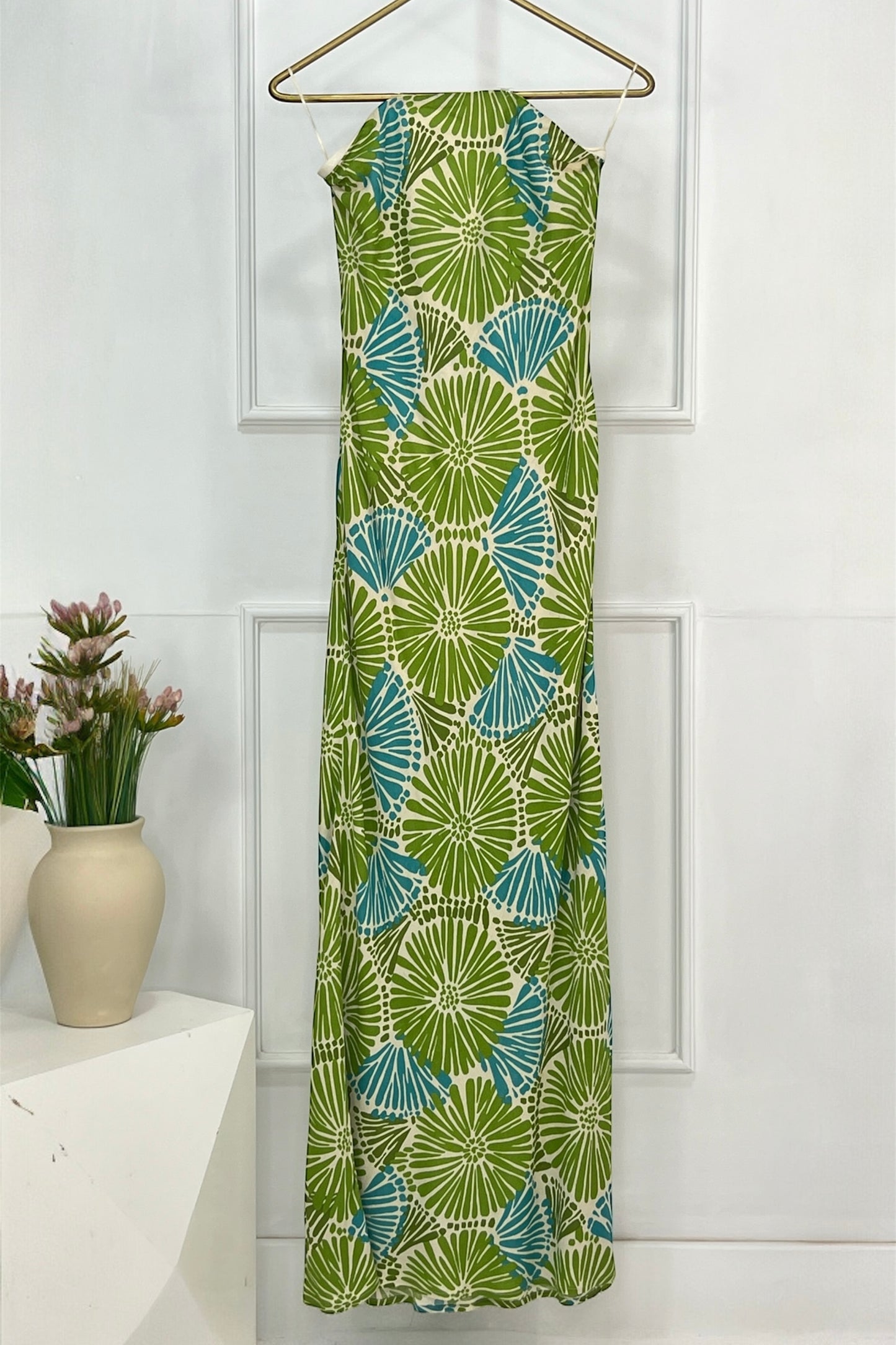 VESTIDO DISEÑO EN CIRCULOS