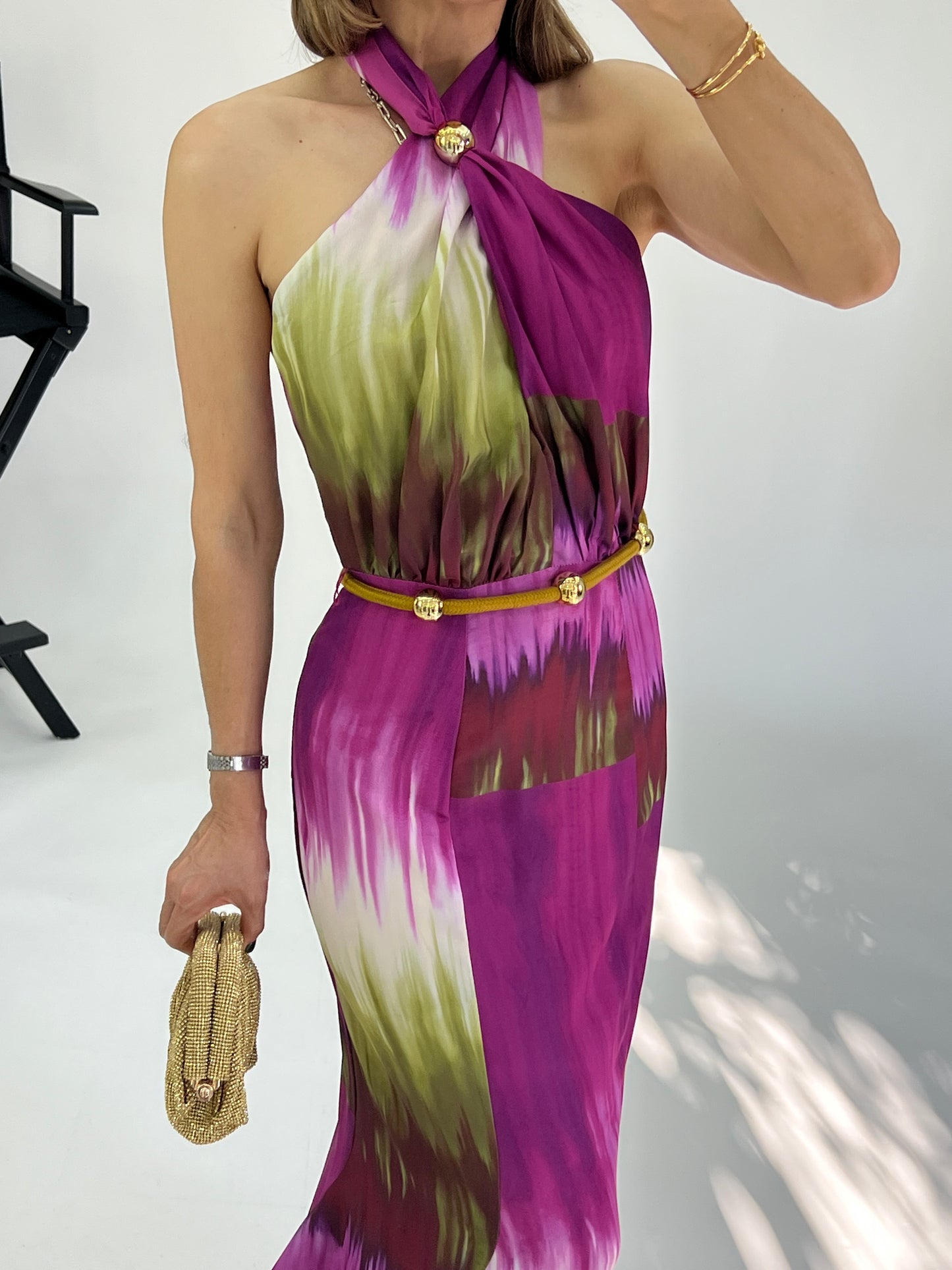 VESTIDO HALTER & CINTO