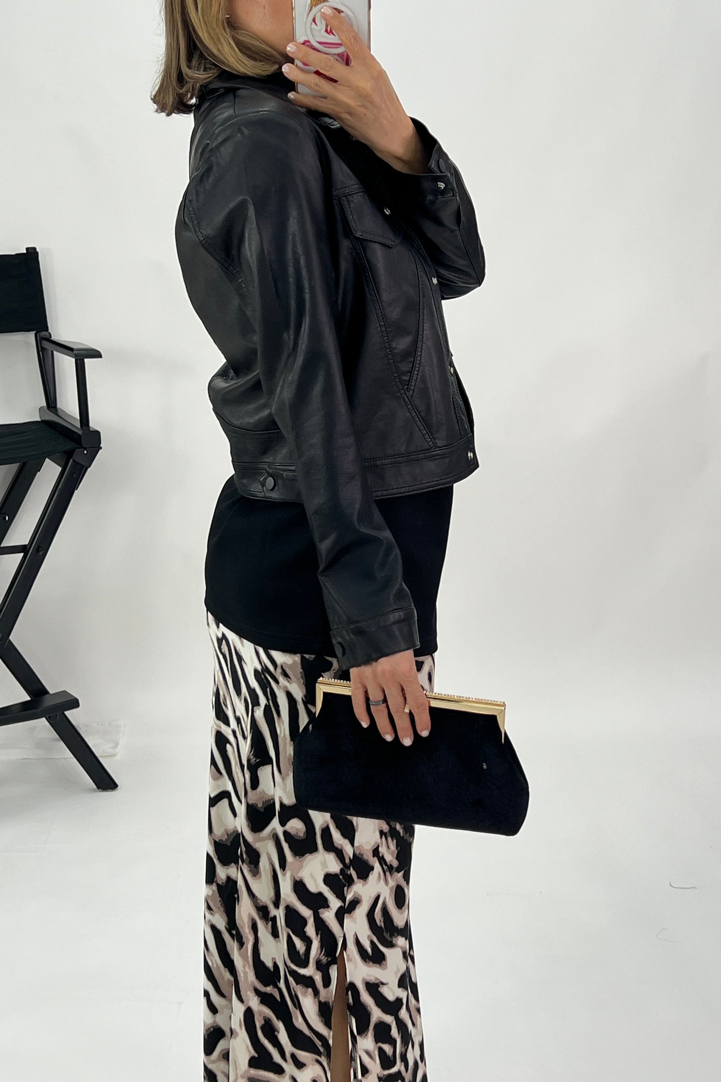 JACKET WITH SLANTED POCKETS