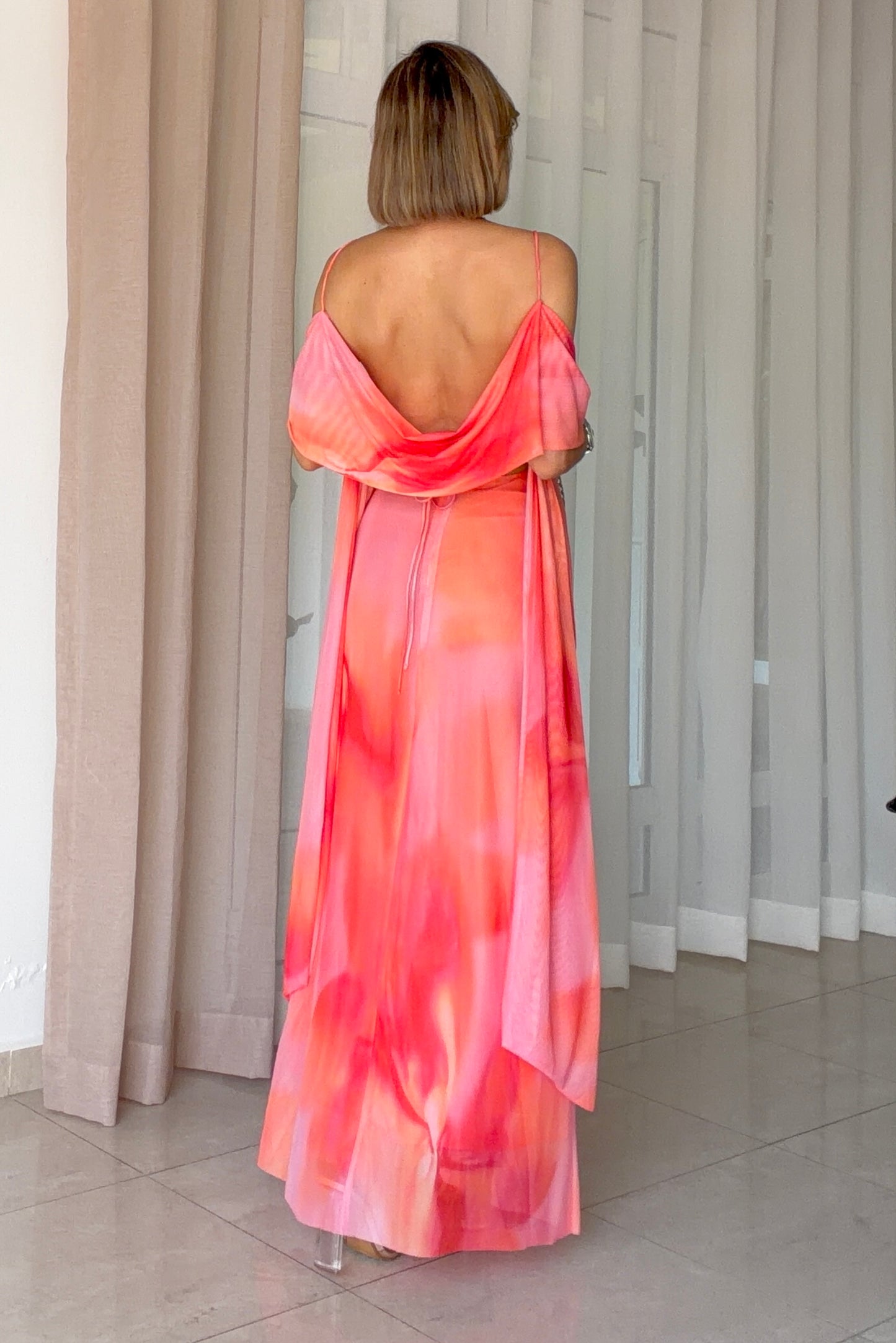 VESTIDO & PASHMINA