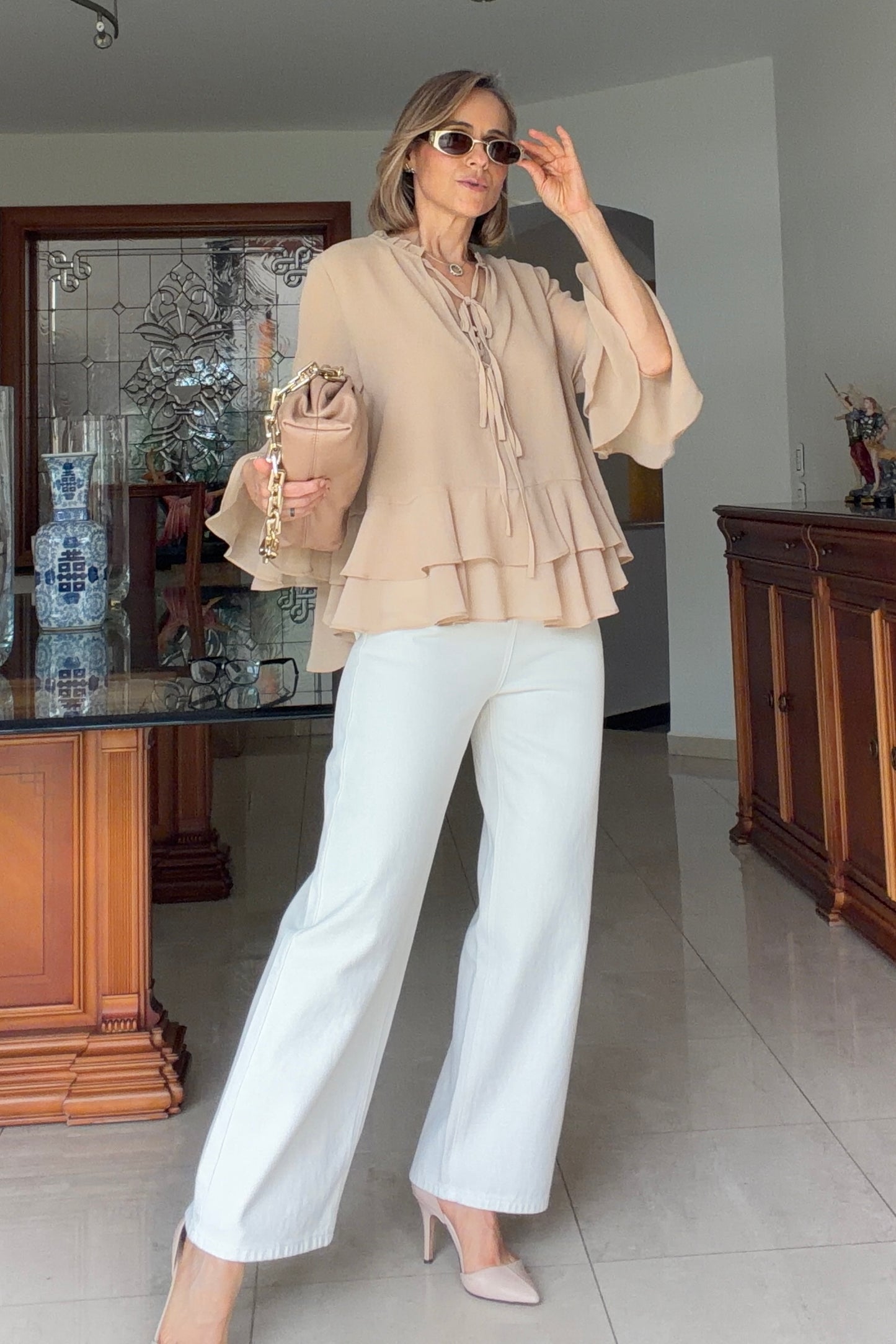 BLUSA VOLANTES
