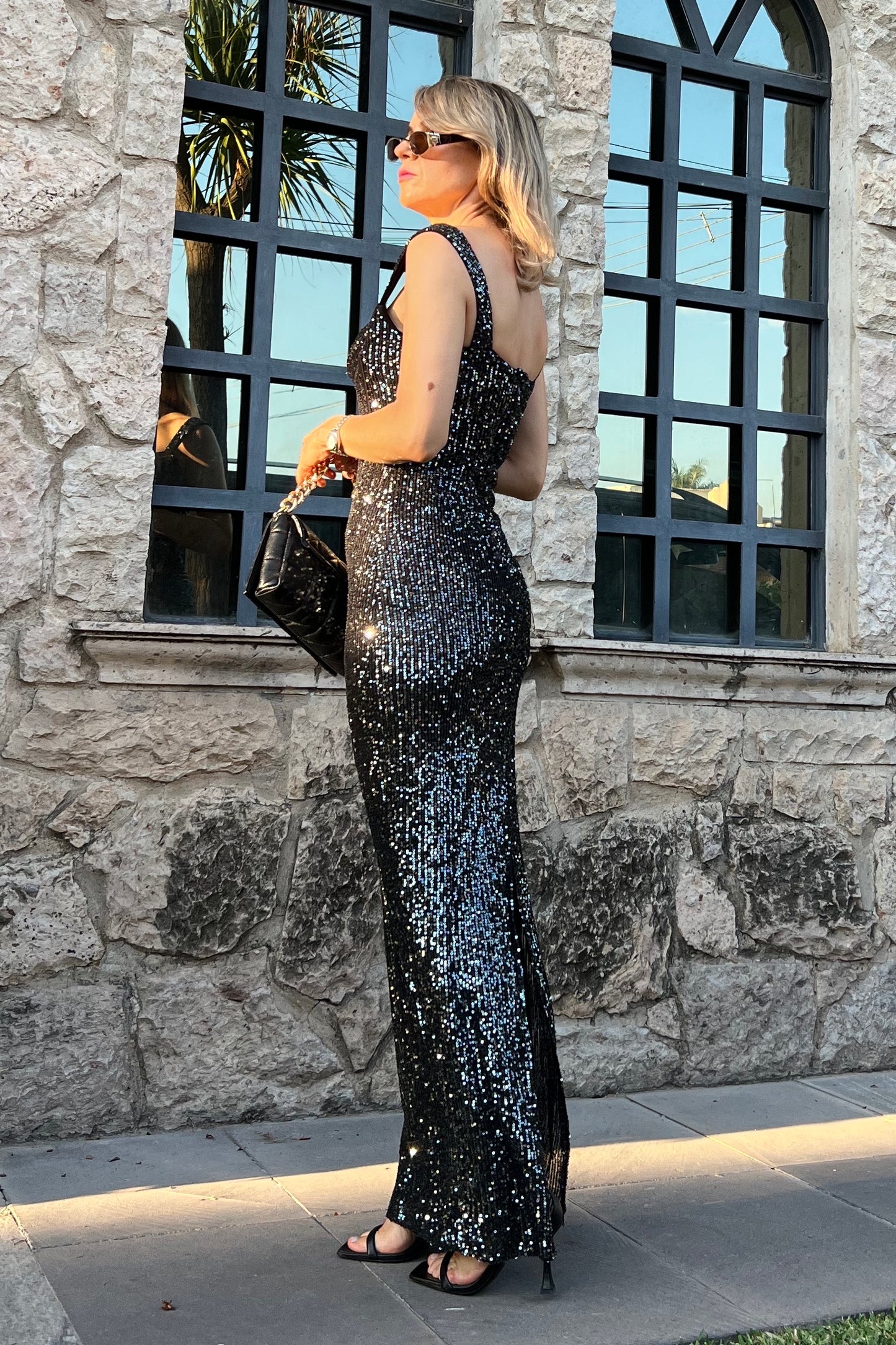 VESTIDO LENTEJUELA
