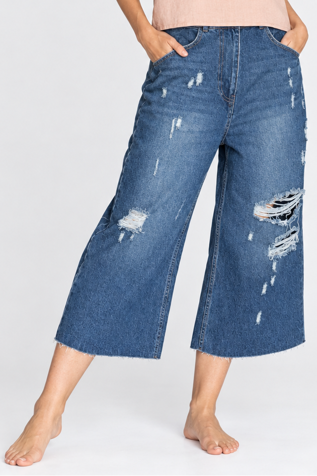 BERMUDAS DETALLES DESGARRADOS