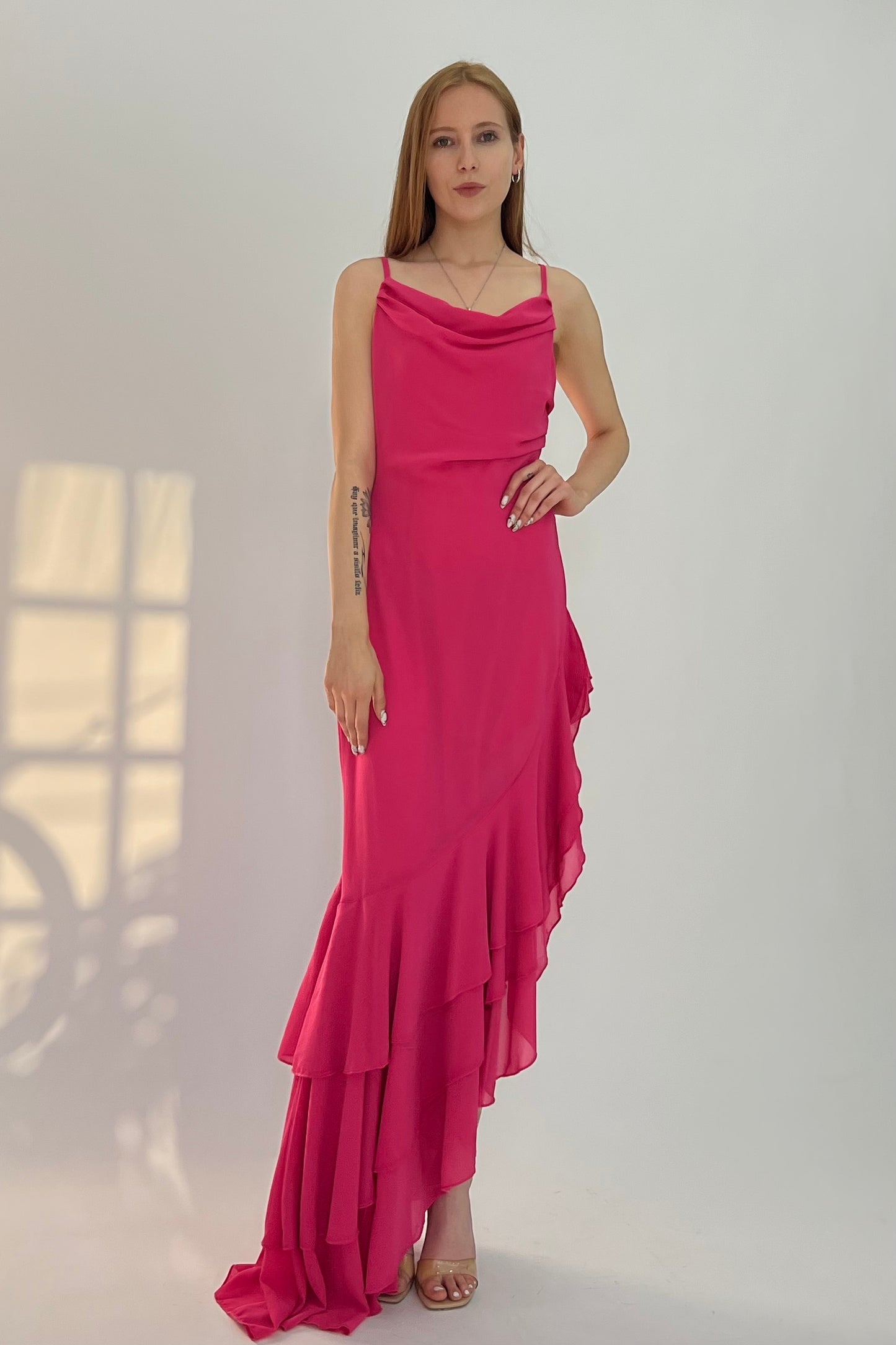 VESTIDO ESCAROLA