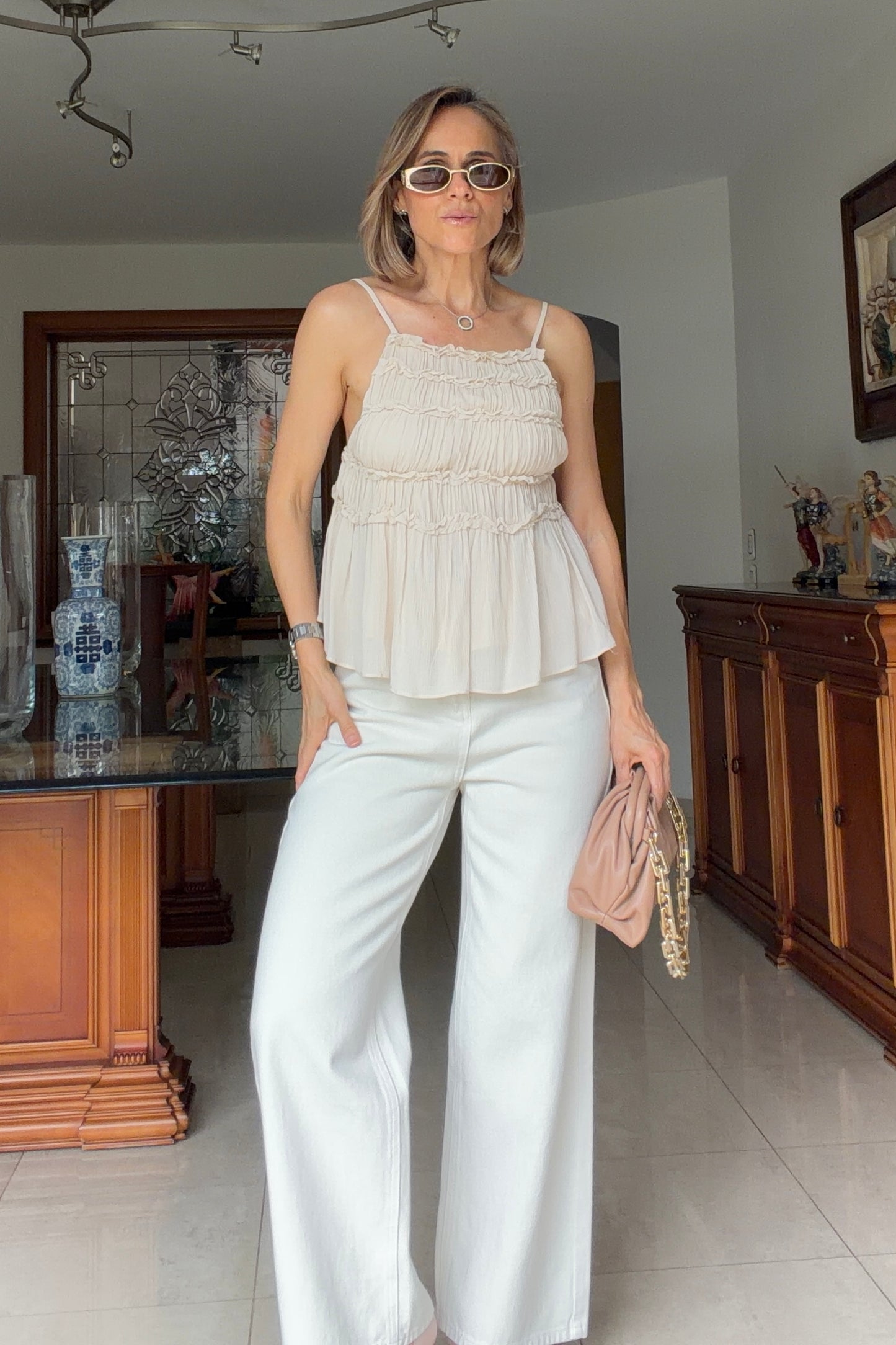 BLUSA FRUNCIDO