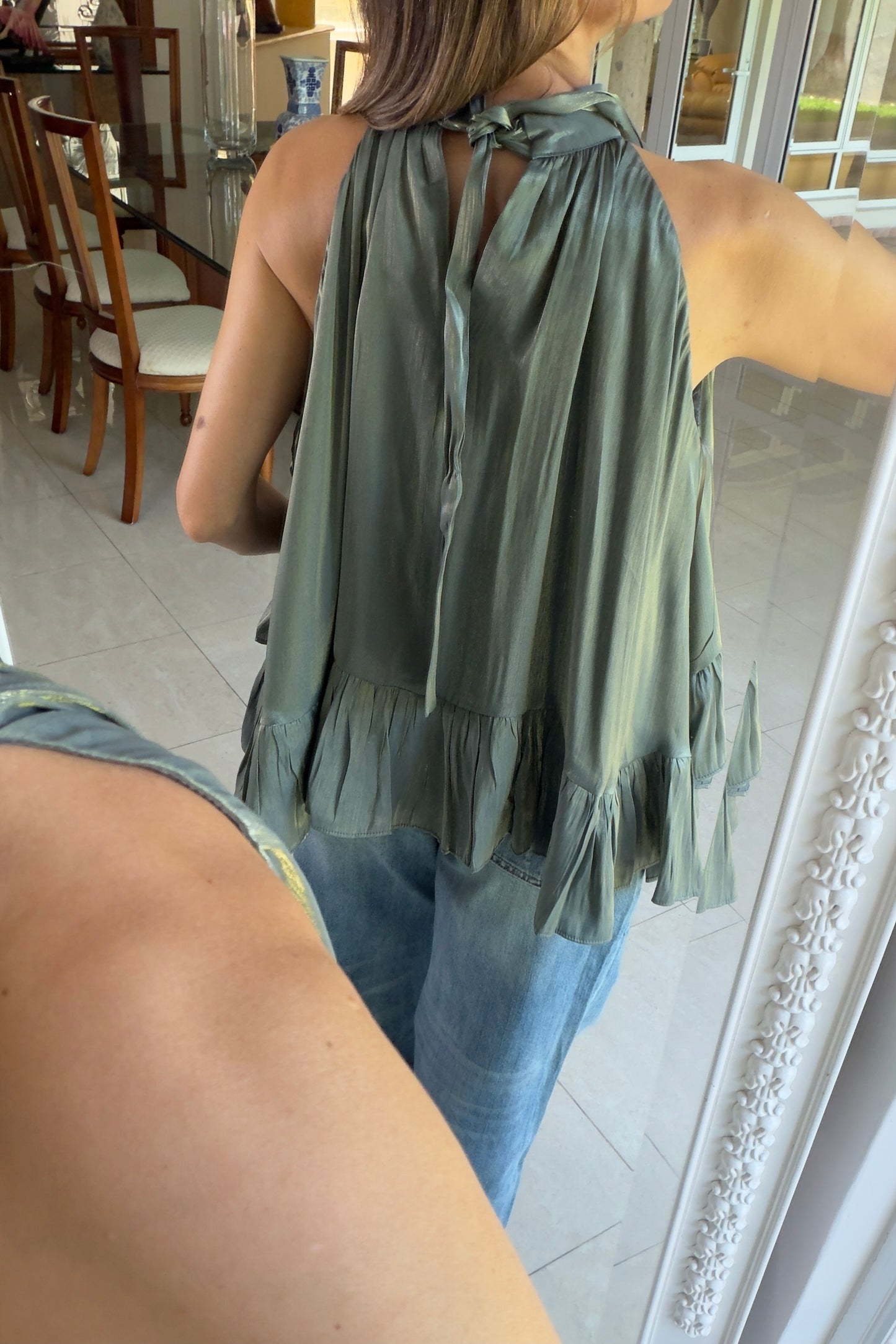 BLUSA BAJO IRREGULAR