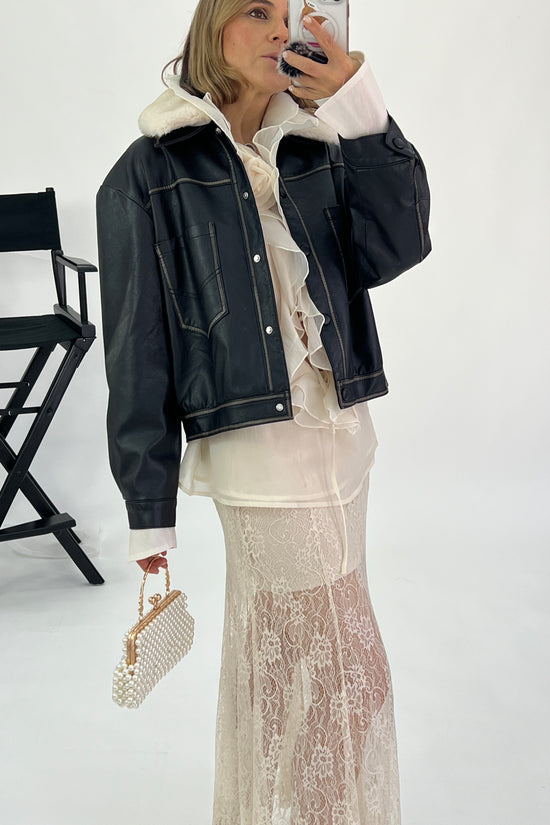 VINTAGE EFFECT JACKET