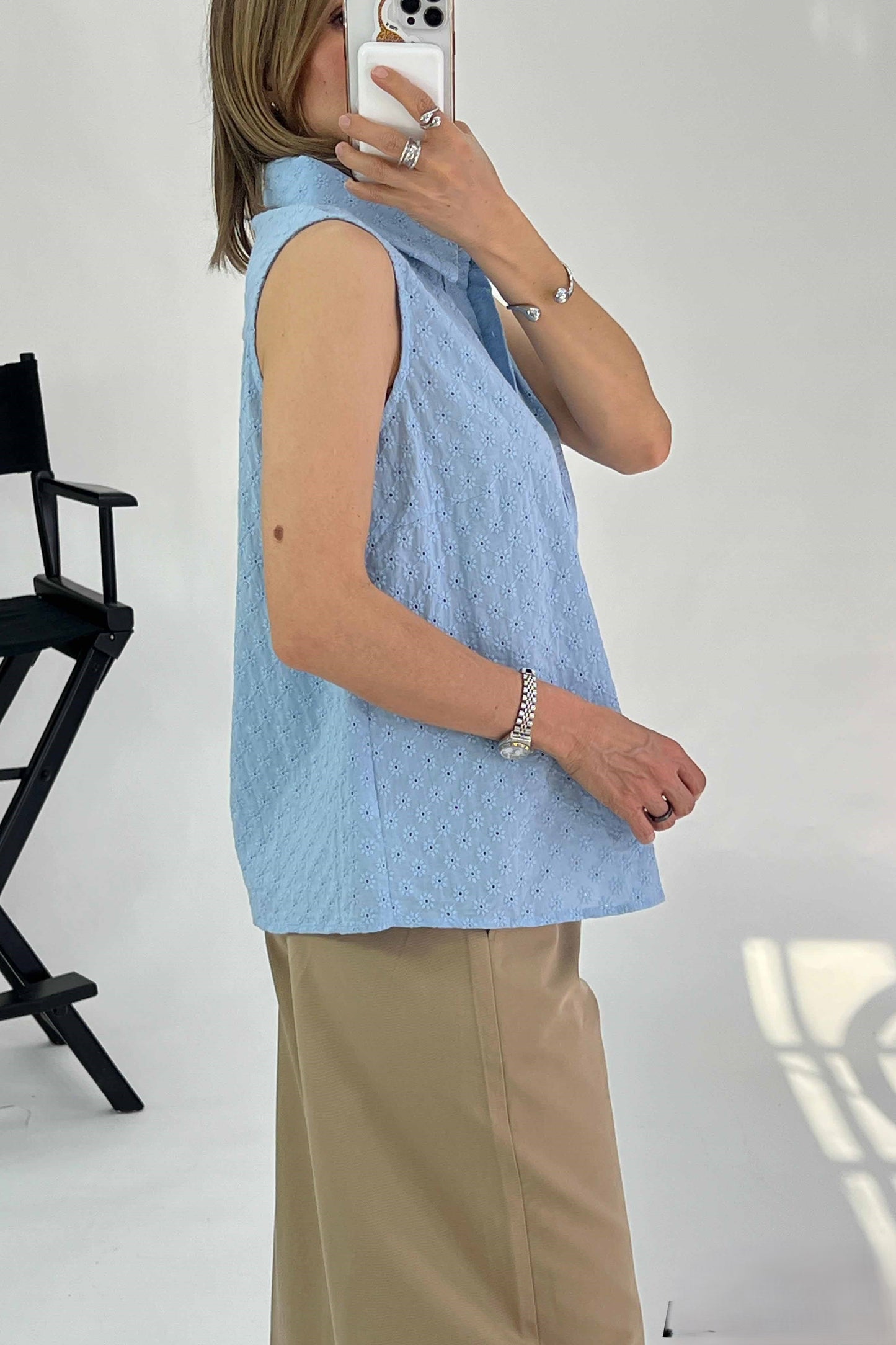 BLUSA DETALLE TELA