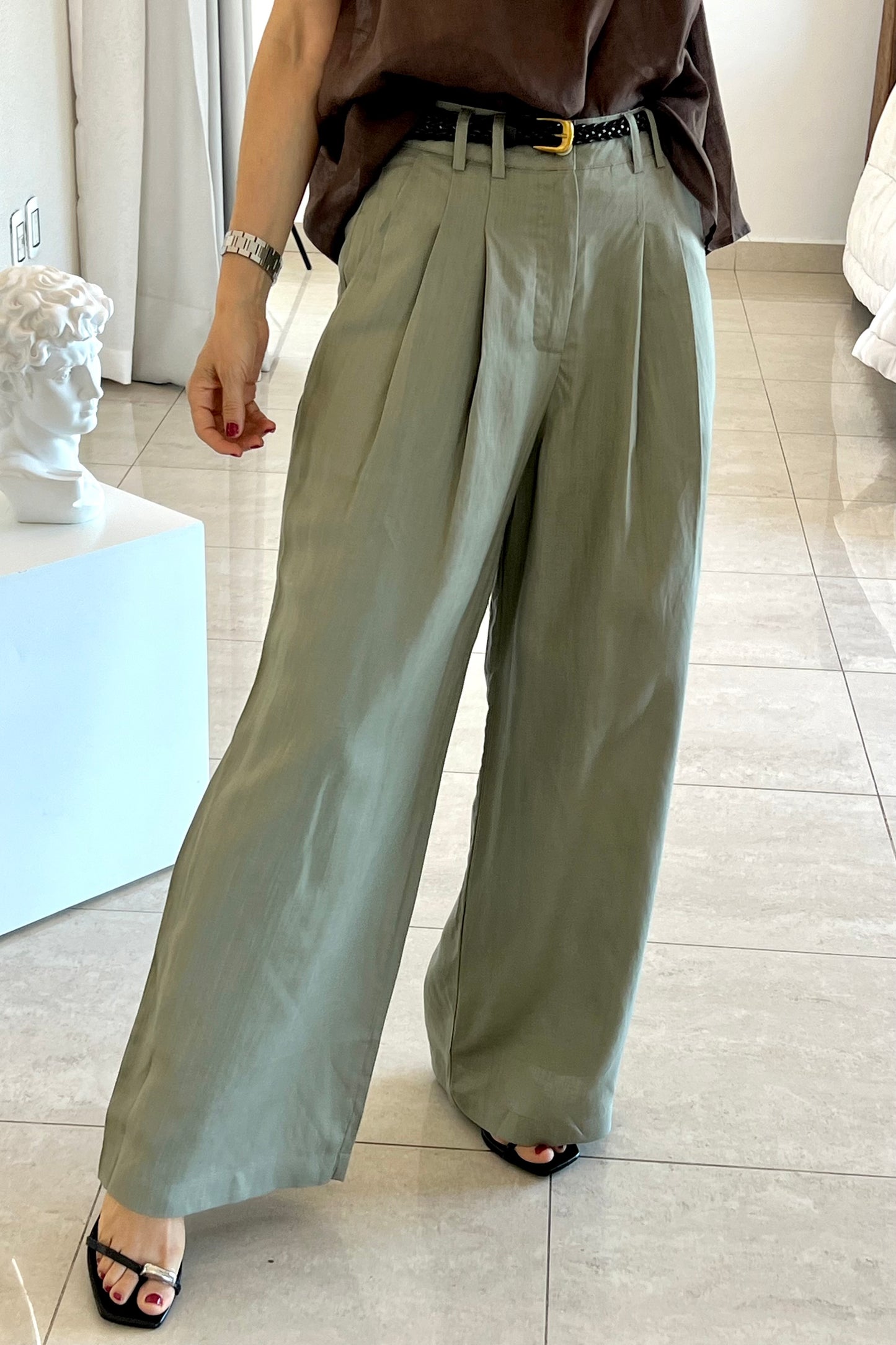 PANTALON CINTO TRENZADO