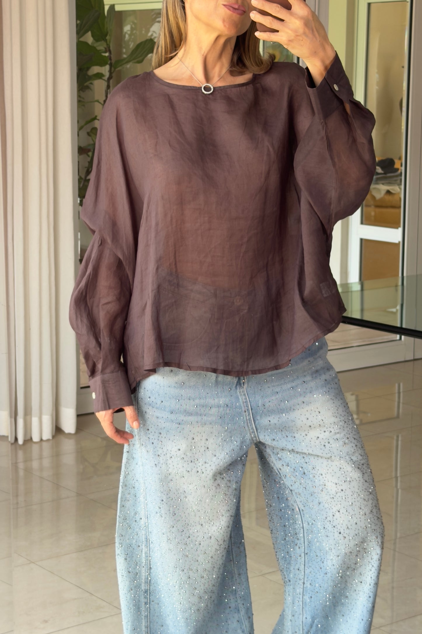 BLUSA DOBLE VISTA