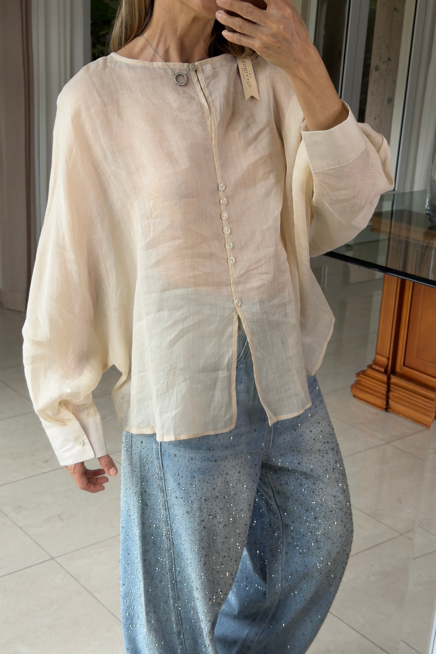 BLUSA DOBLE VISTA
