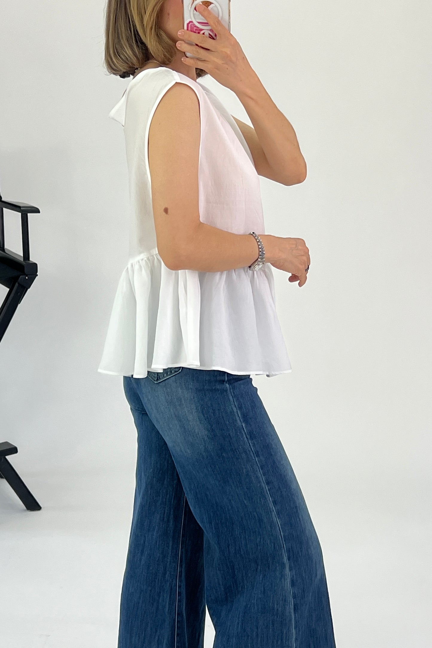 BLUSA BAJO IRREGULAR