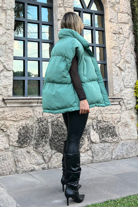 CHALECO PUFFER OVERSIZE