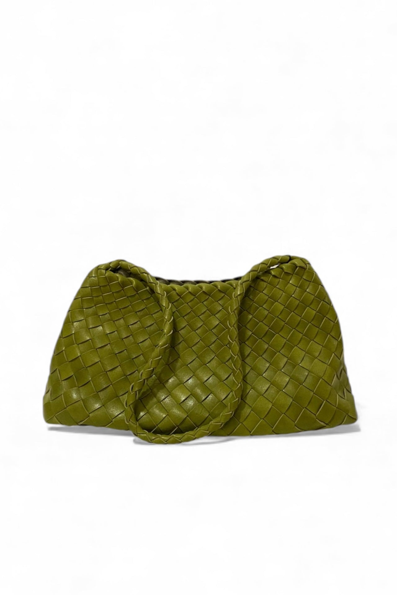 CUBE-SHAPED WOVEN BAG