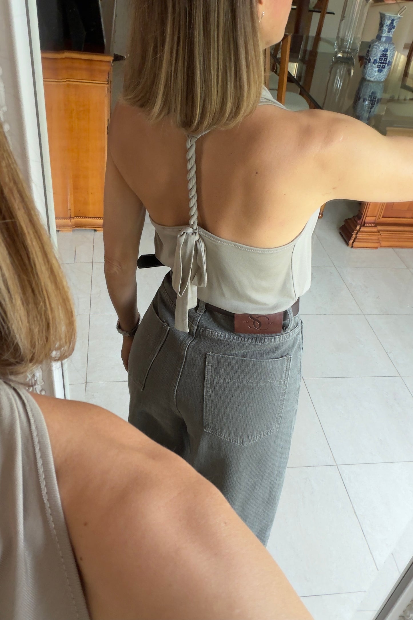 BLUSA TRENZA ESPALDA