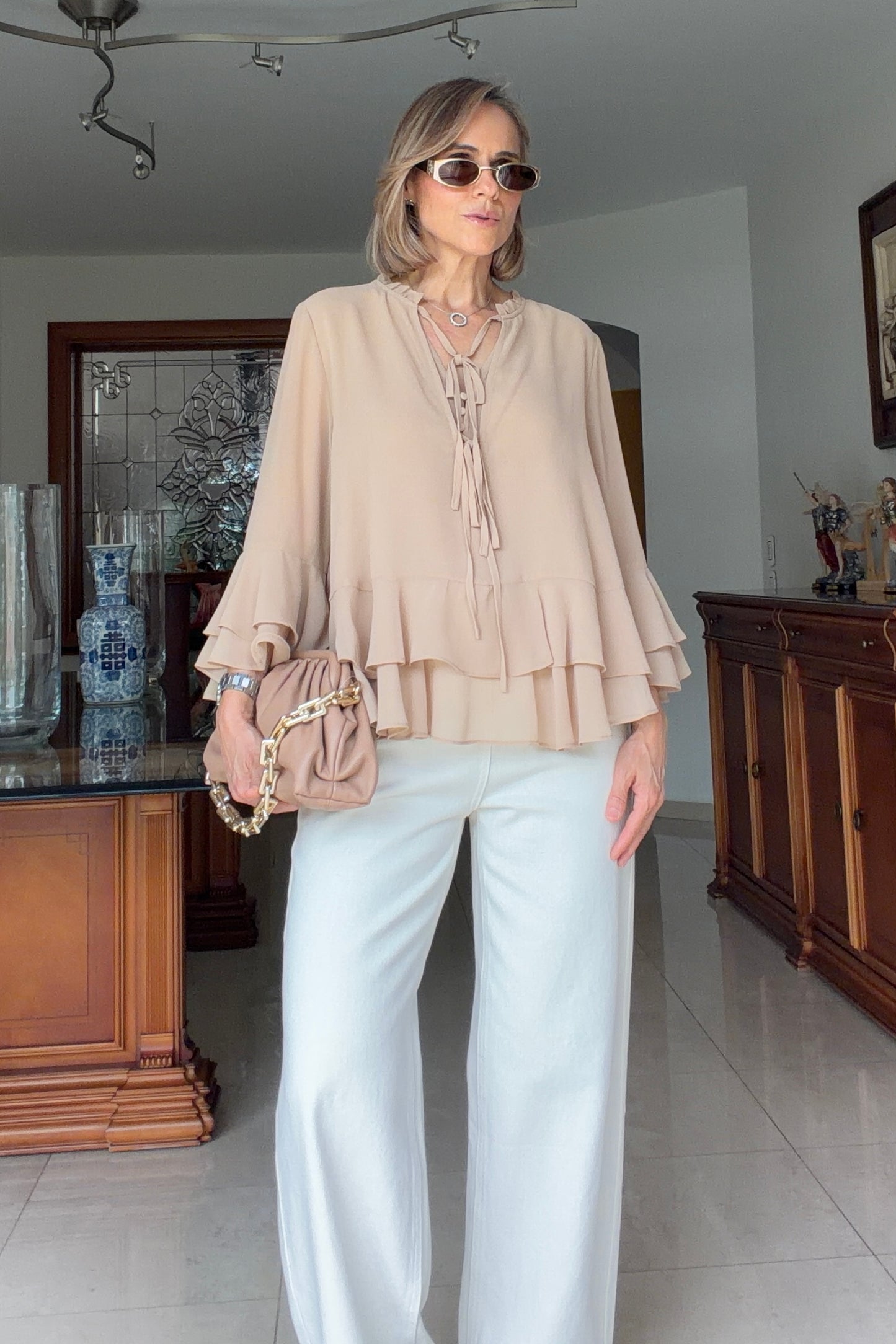 BLUSA VOLANTES