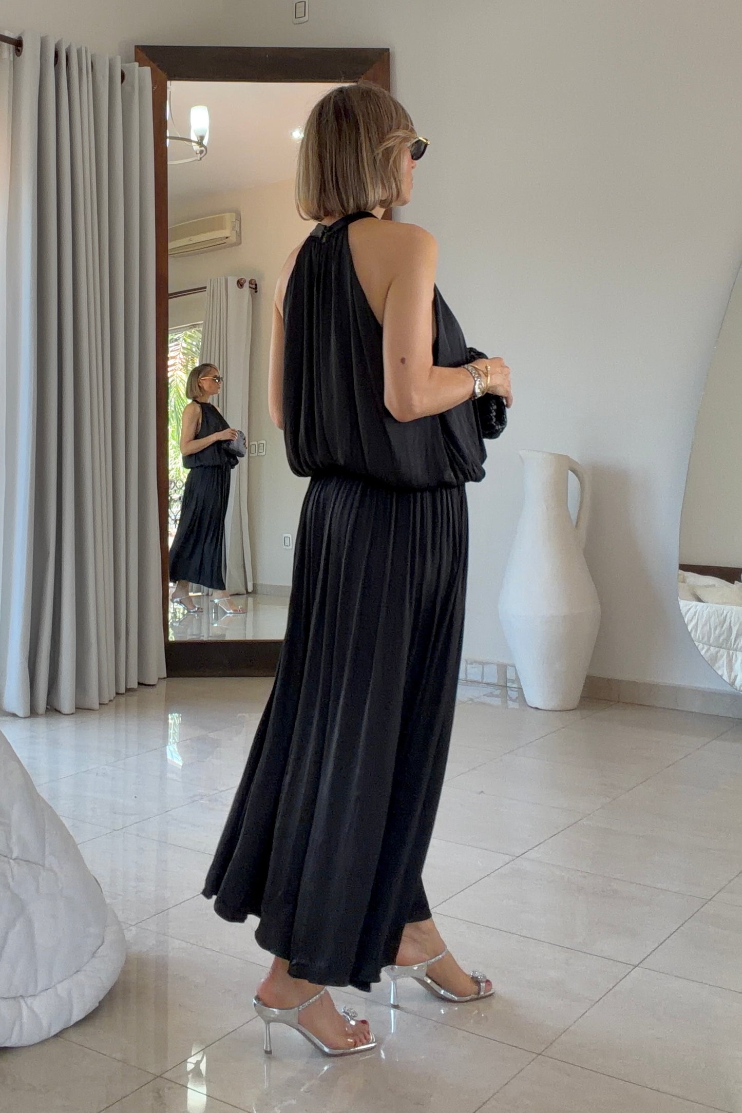 VESTIDO CORTE CINTURA