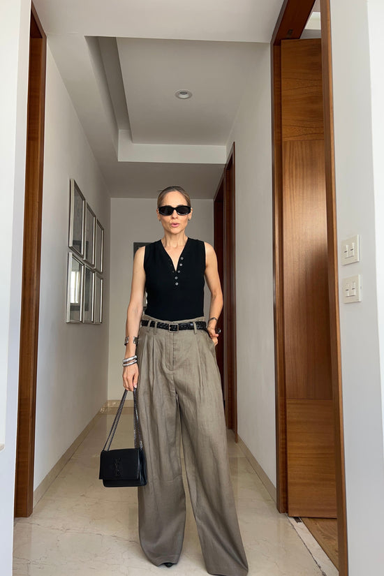 PANTALON CINTO TRENZADO