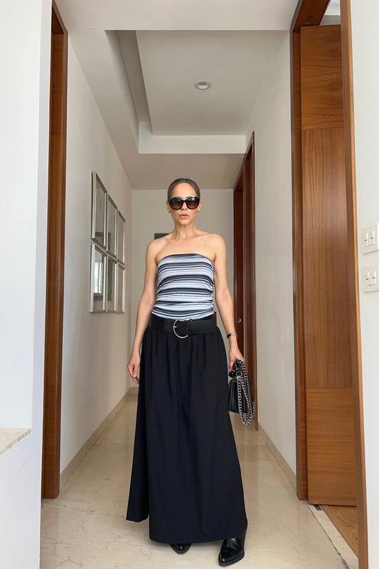 VESTIDO LINEAS & CINTURON