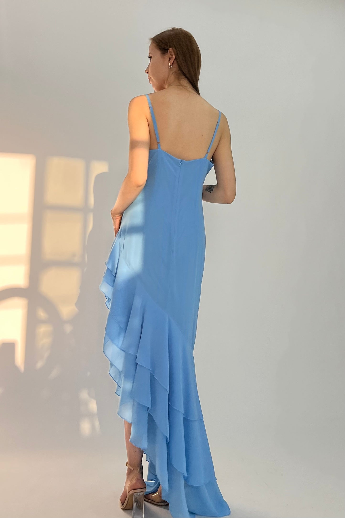 VESTIDO ESCAROLA