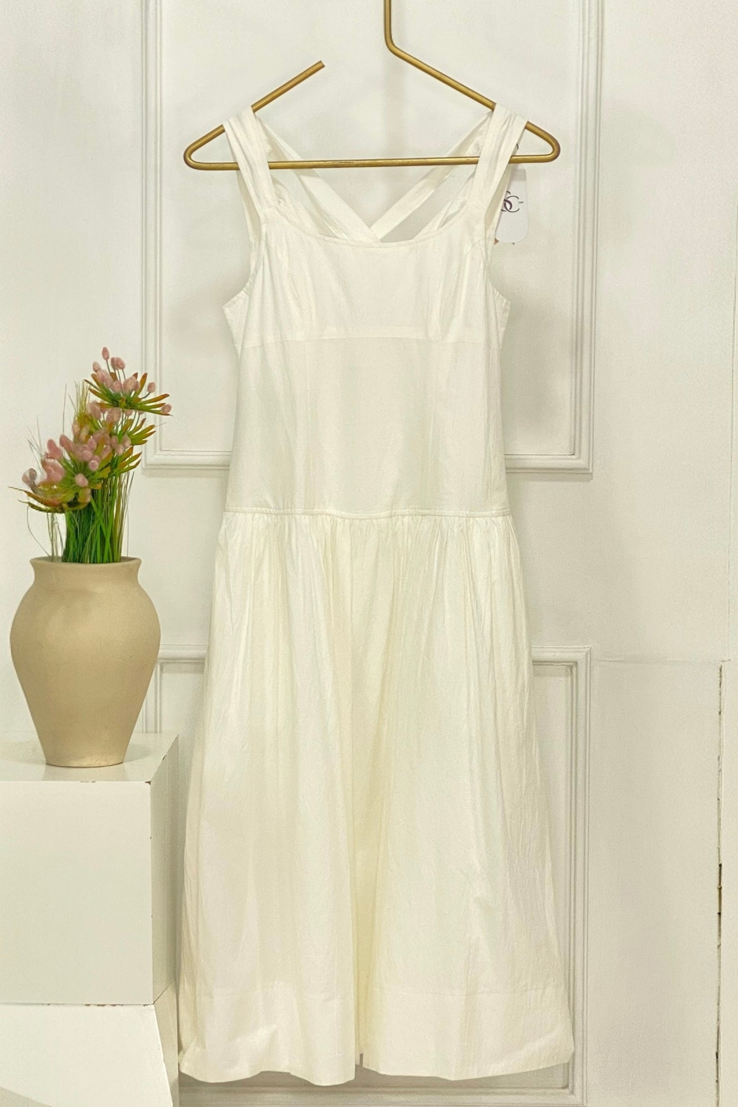 VESTIDO TIRANTES CRUZADOS