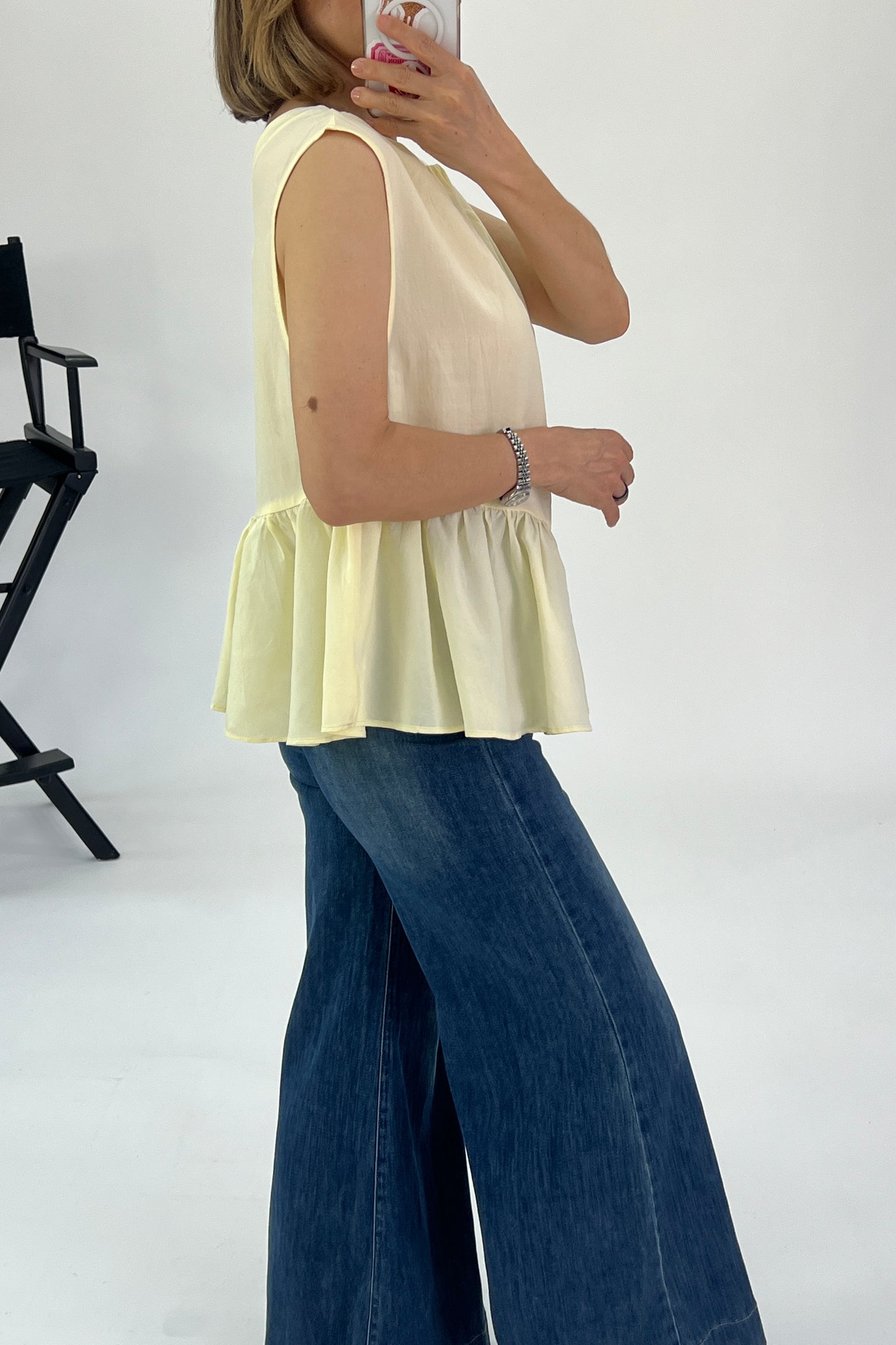 BLUSA BAJO IRREGULAR