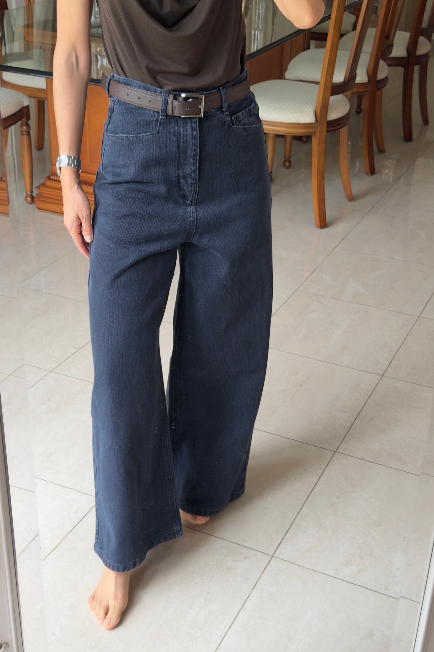 JEANS TEXTURA & CINTO