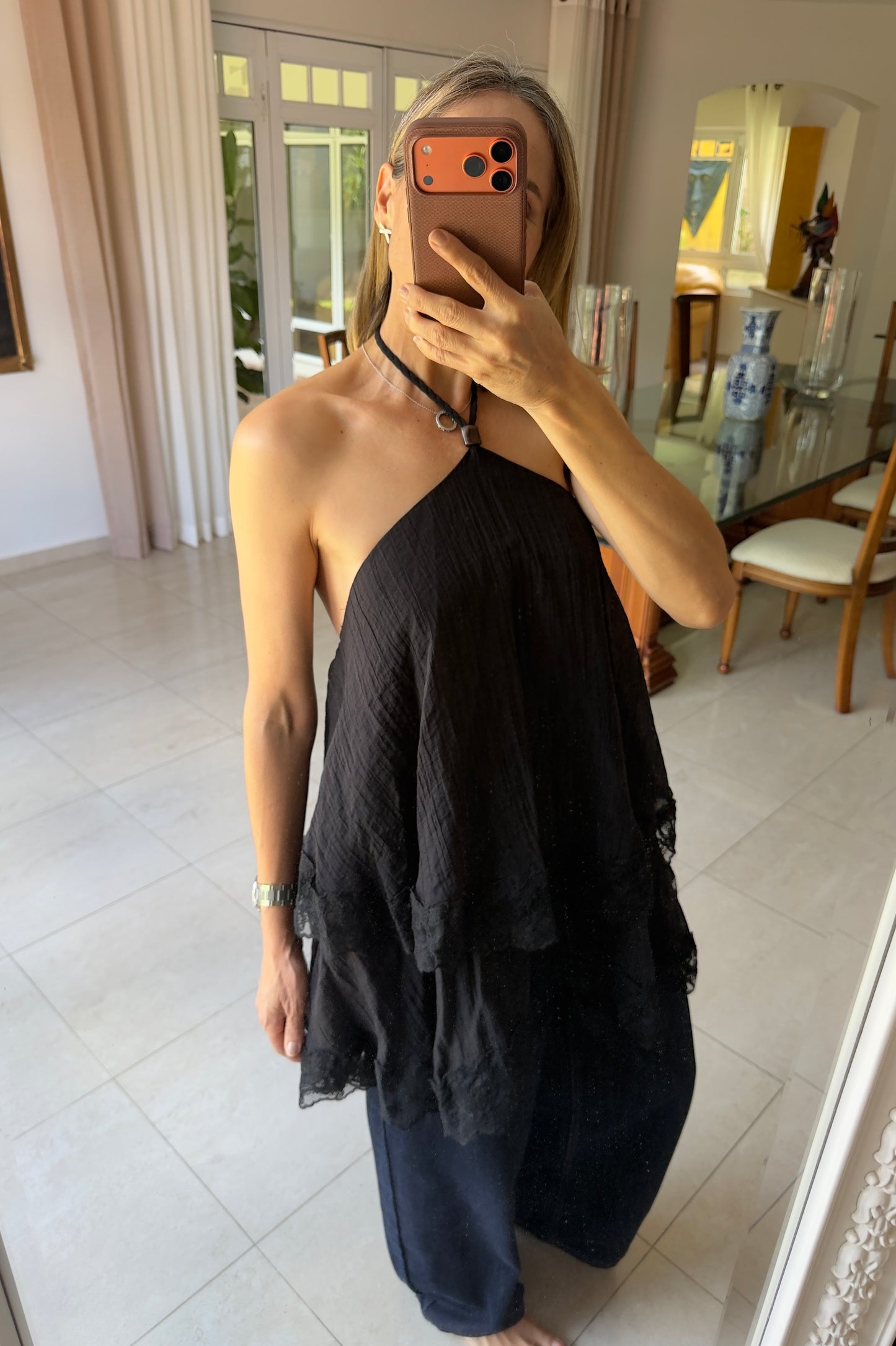 BLUSA CAPAS & ENCAJE
