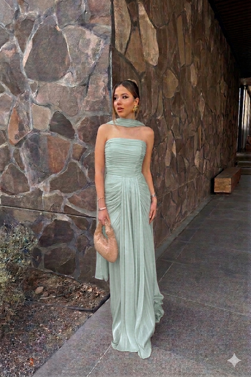 STRAPLESS & CORSET DRESS