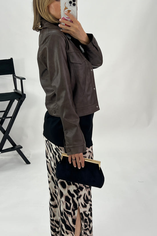 JACKET WITH SLANTED POCKETS