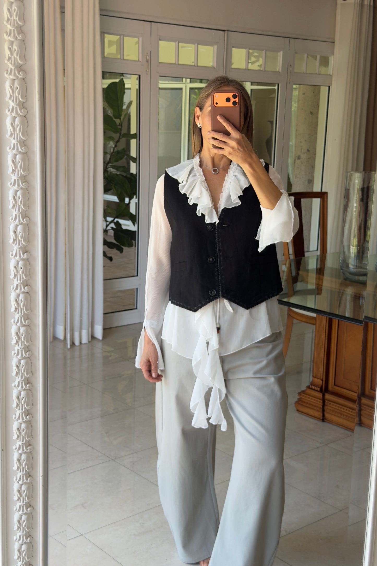 VEST UNICOLOR