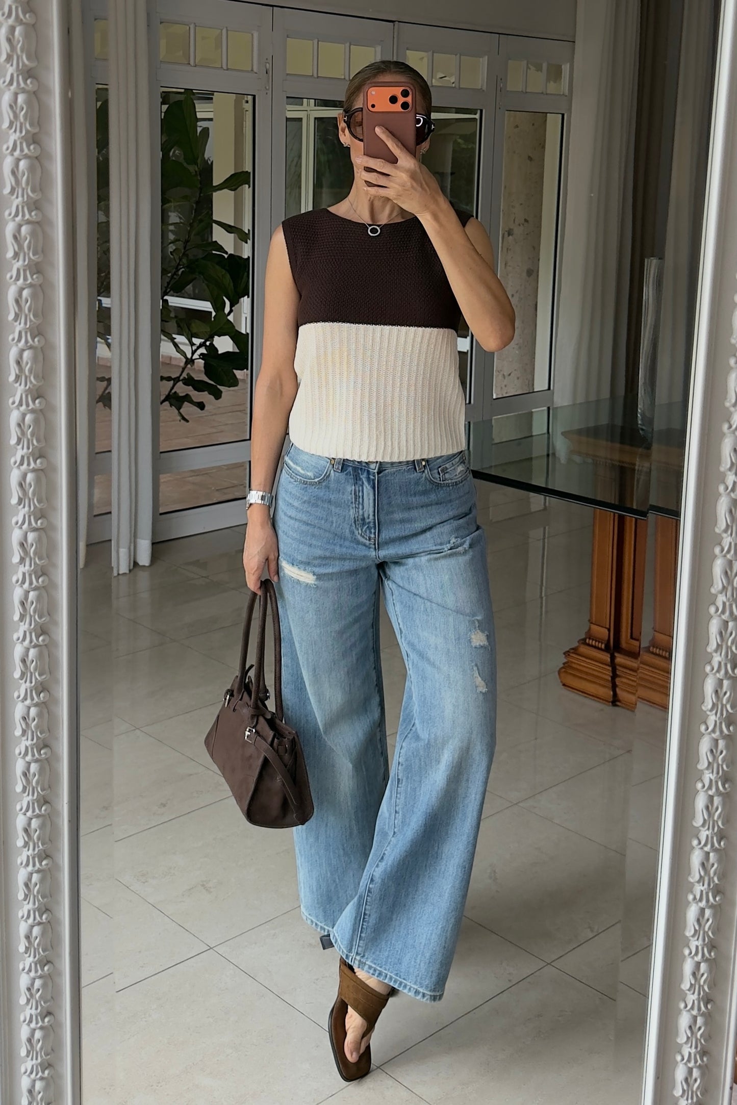 BLUSA BICOLOR
